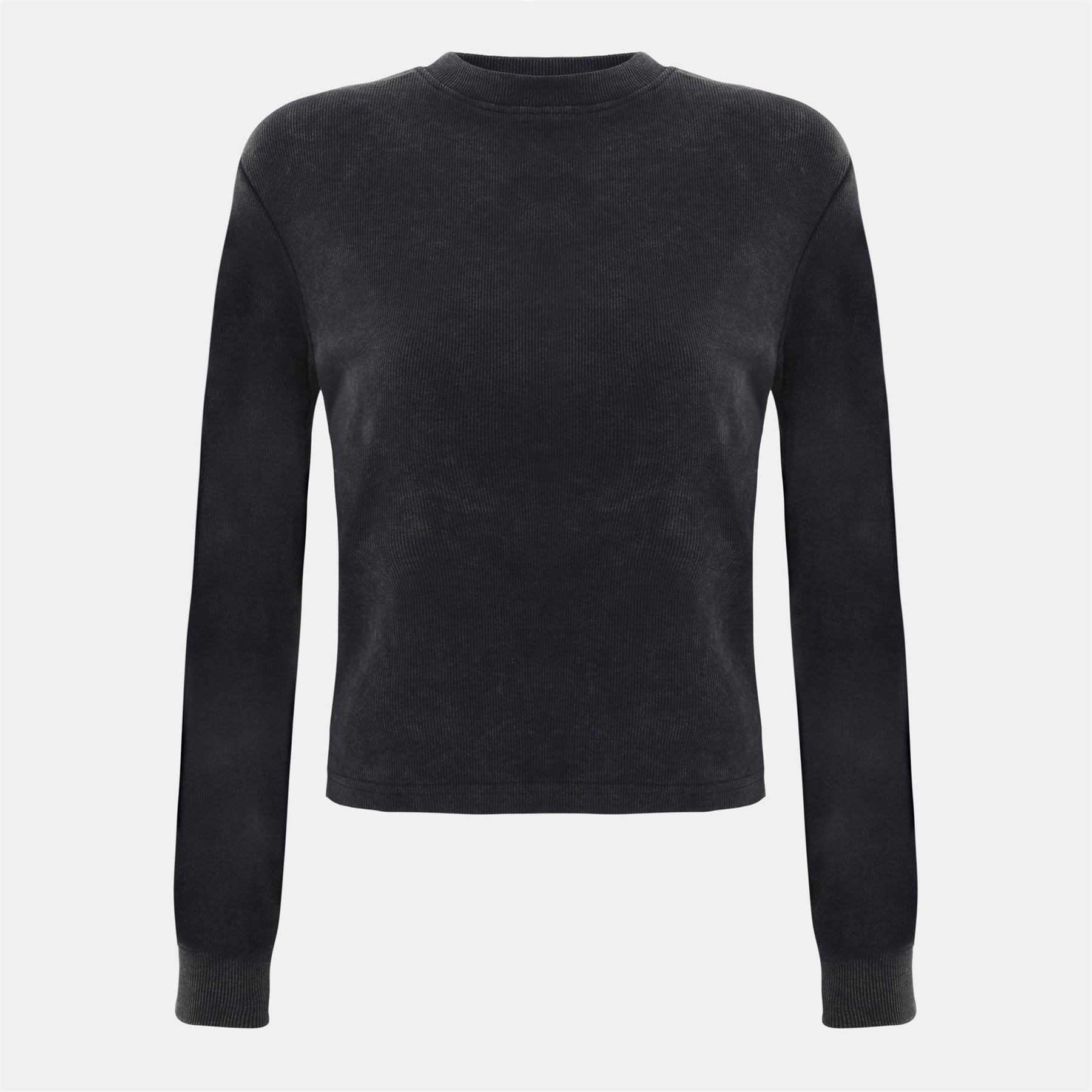 I Saw It First Rib Long Sleeve Top