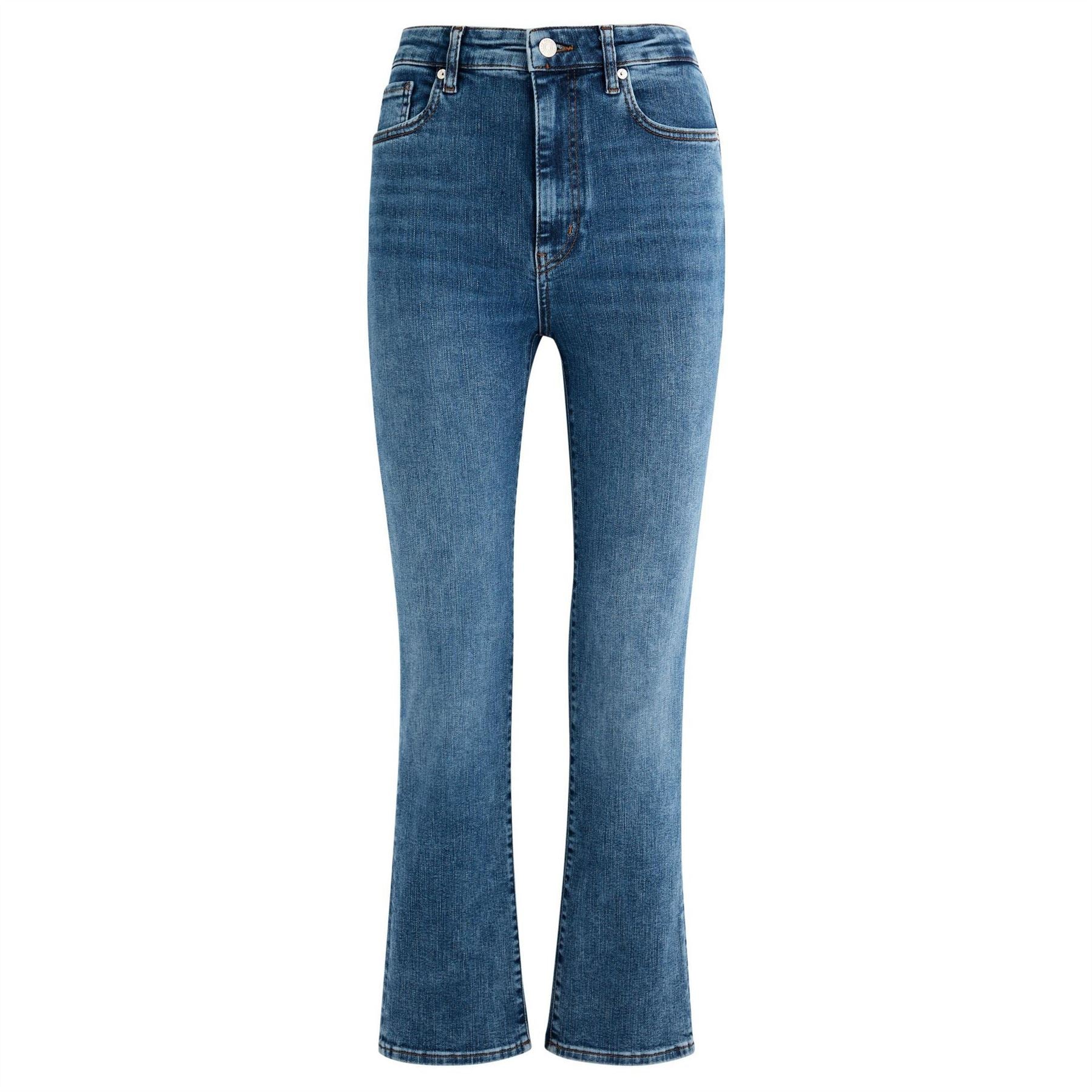 Frame Denim Pencil Crop