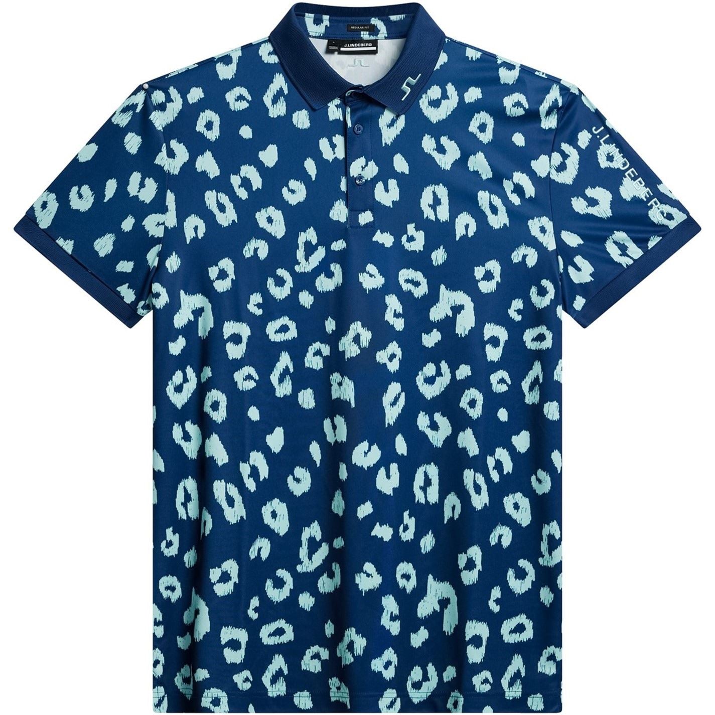 J Lindeberg Golf Short Sleeve Performance Polo Shirt
