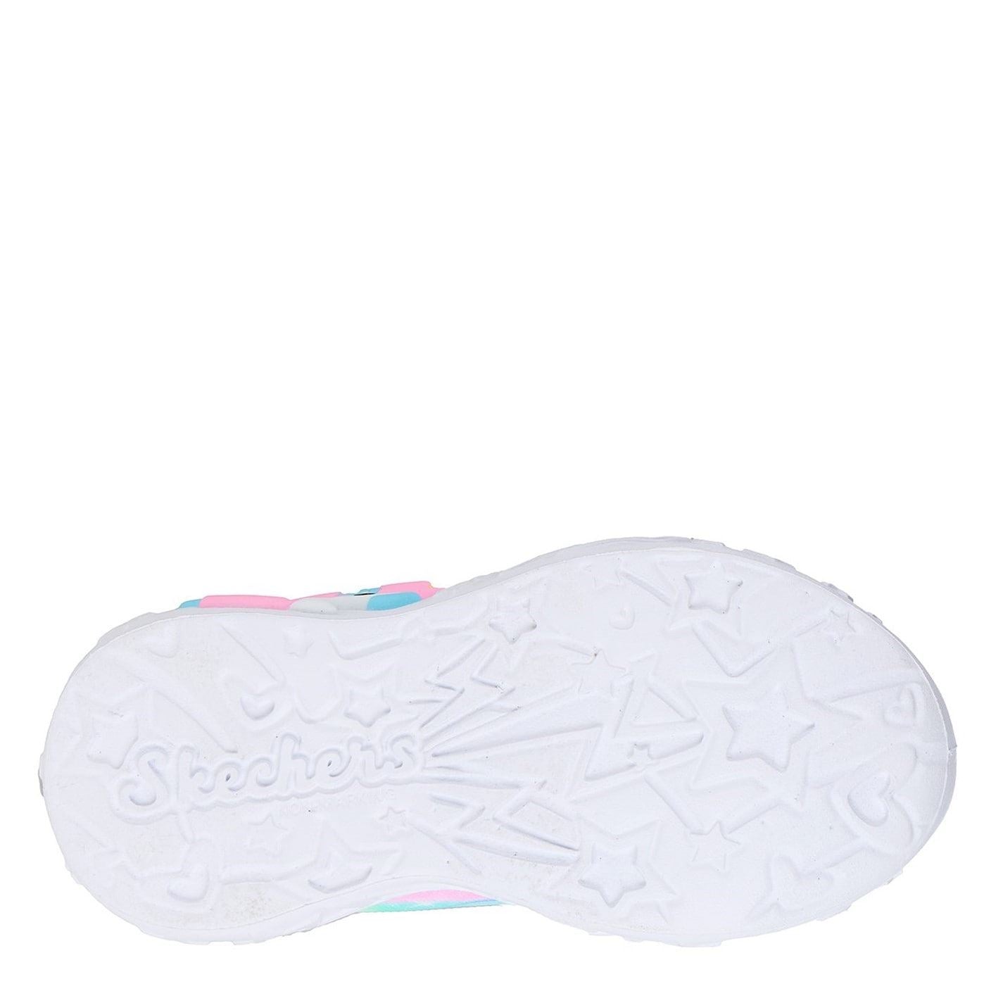 Skechers Lighted Unicorn Gore  And  Strap W Mult Light Up Trainers Girls