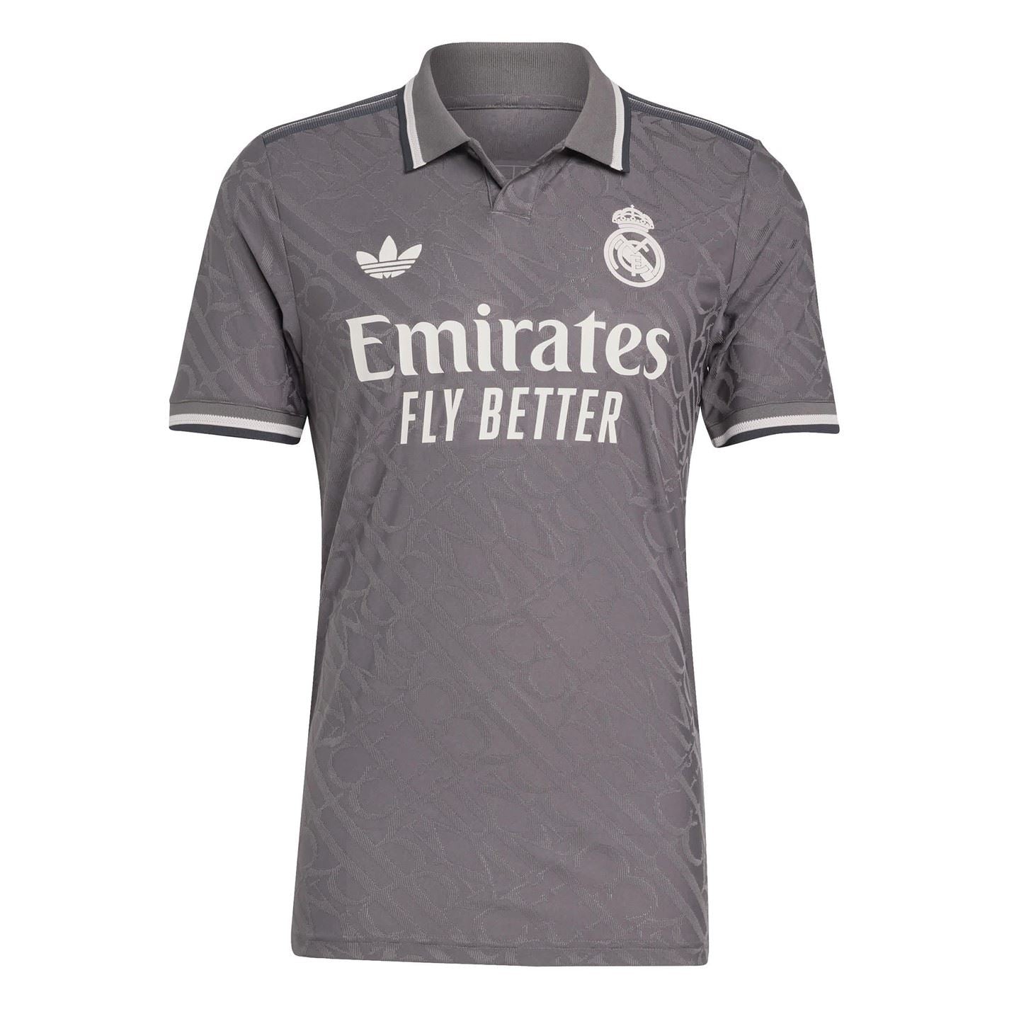 adidas Real Jersey Collared Short Sleeve T-Shirt