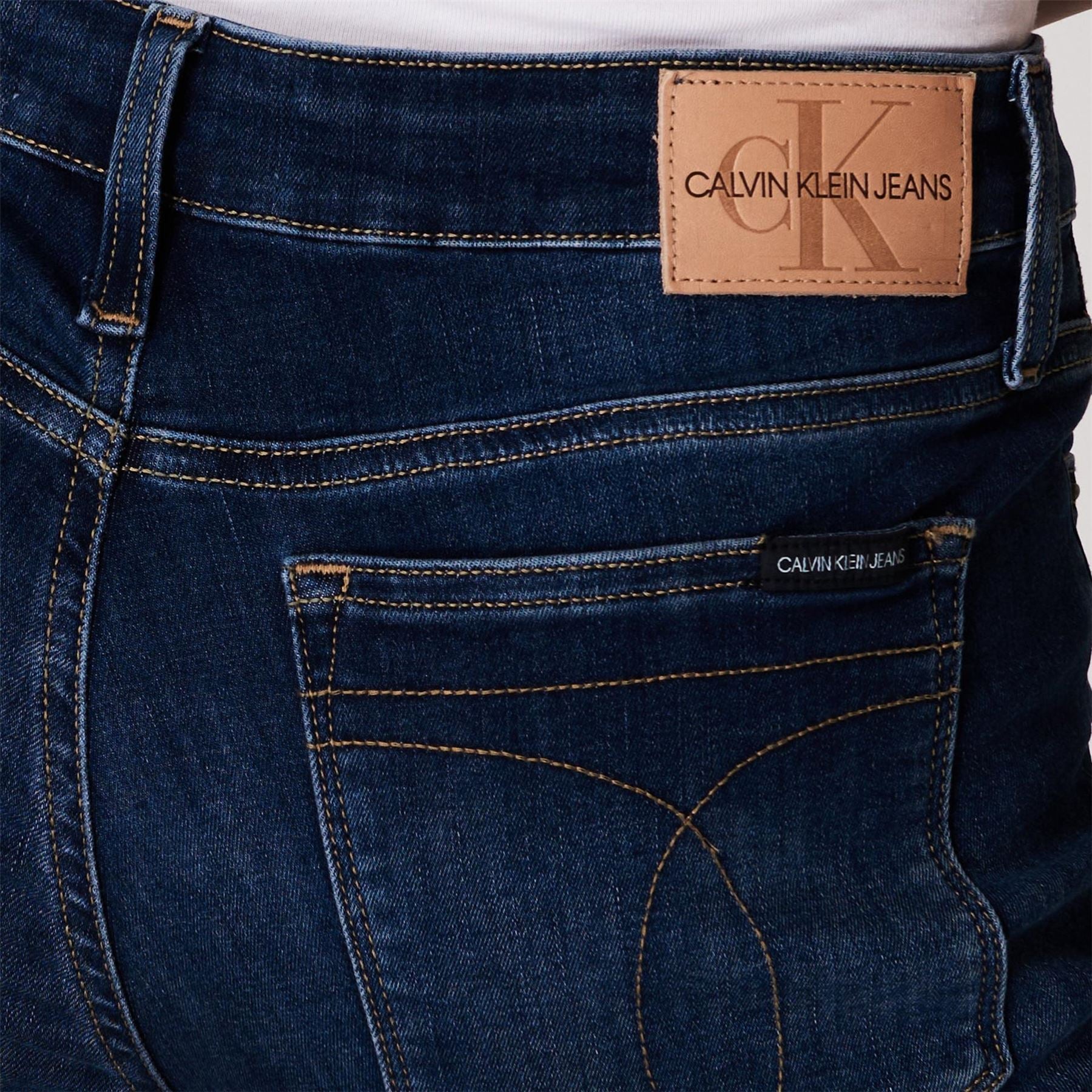 Calvin Klein Jeans Mid Rise Skinny Jeans