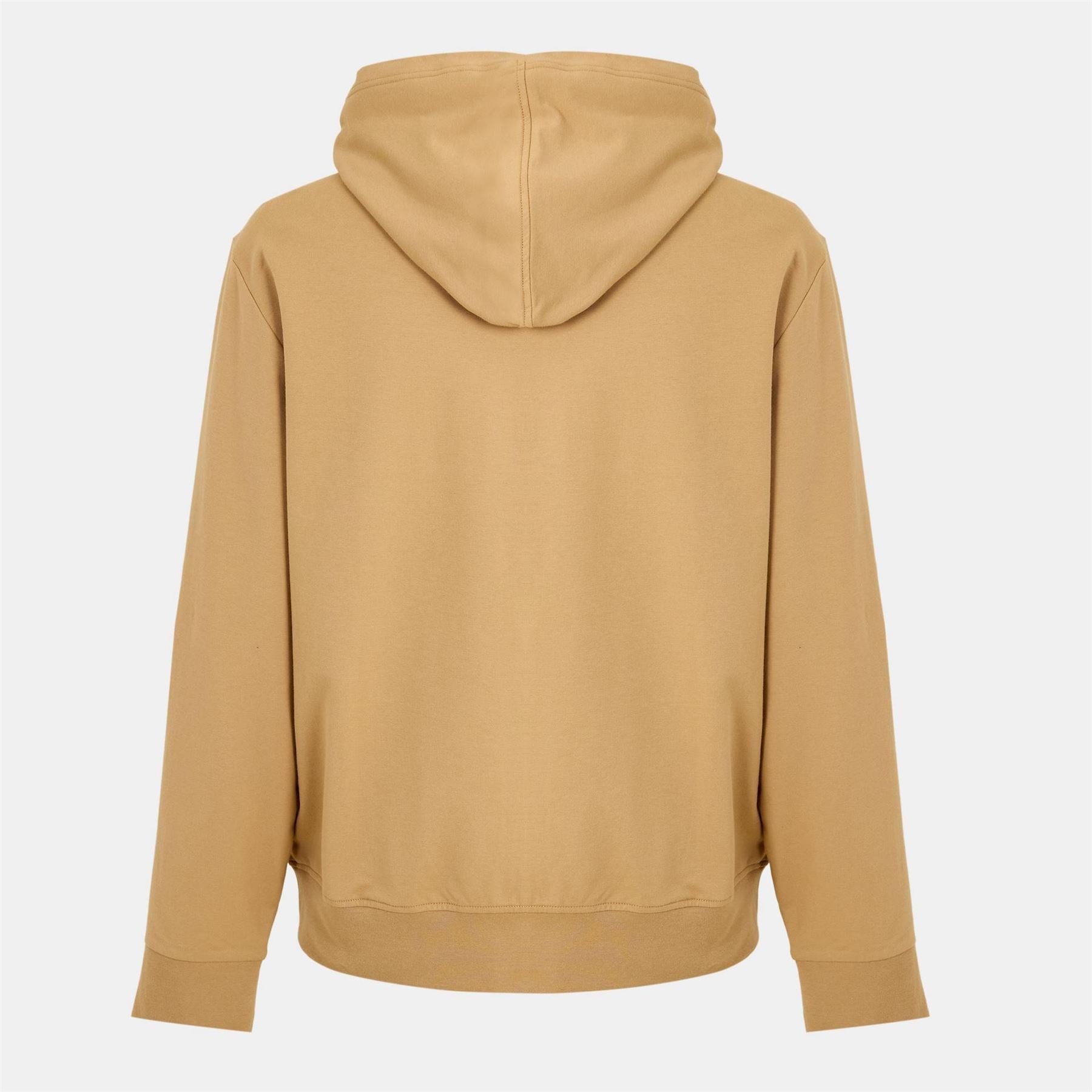 Polo Ralph Lauren Solid Patterned Hooded Neck Ribbed Cuff Sweat Jacket