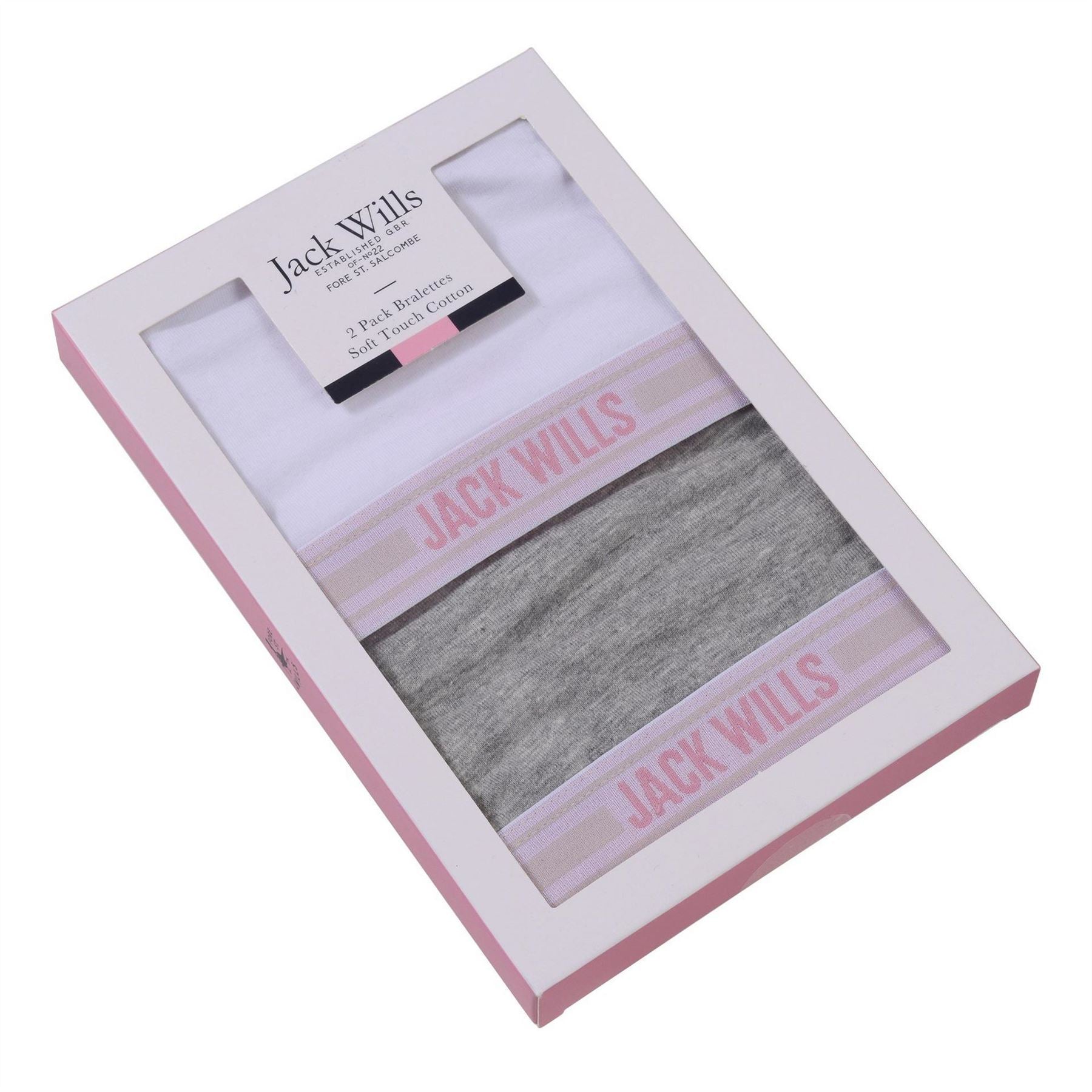 Jack Wills Girls Multipack Bralettes 2 Pack