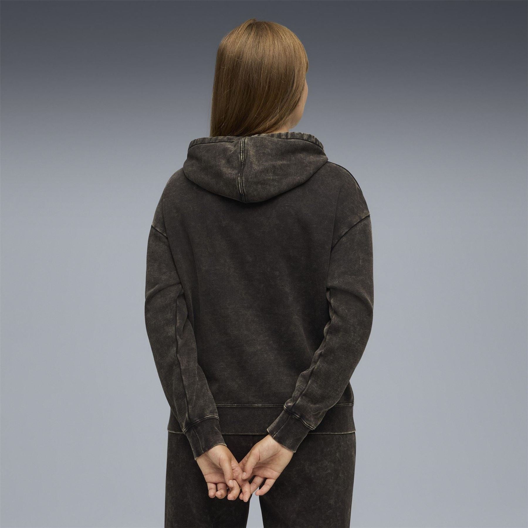 Puma Elevated Relaxed Wash Overhead Hoodie