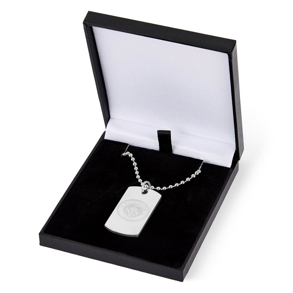 Team Officially Licensed Stainless Steel Dog Tag And Ball Chain
