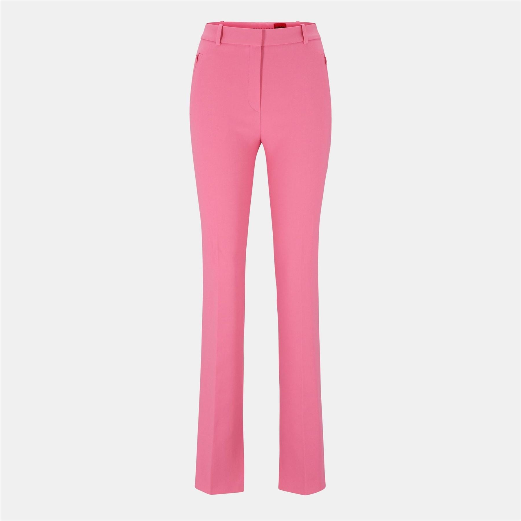 Hugo Hinovi Solid Patterned Straight Trousers