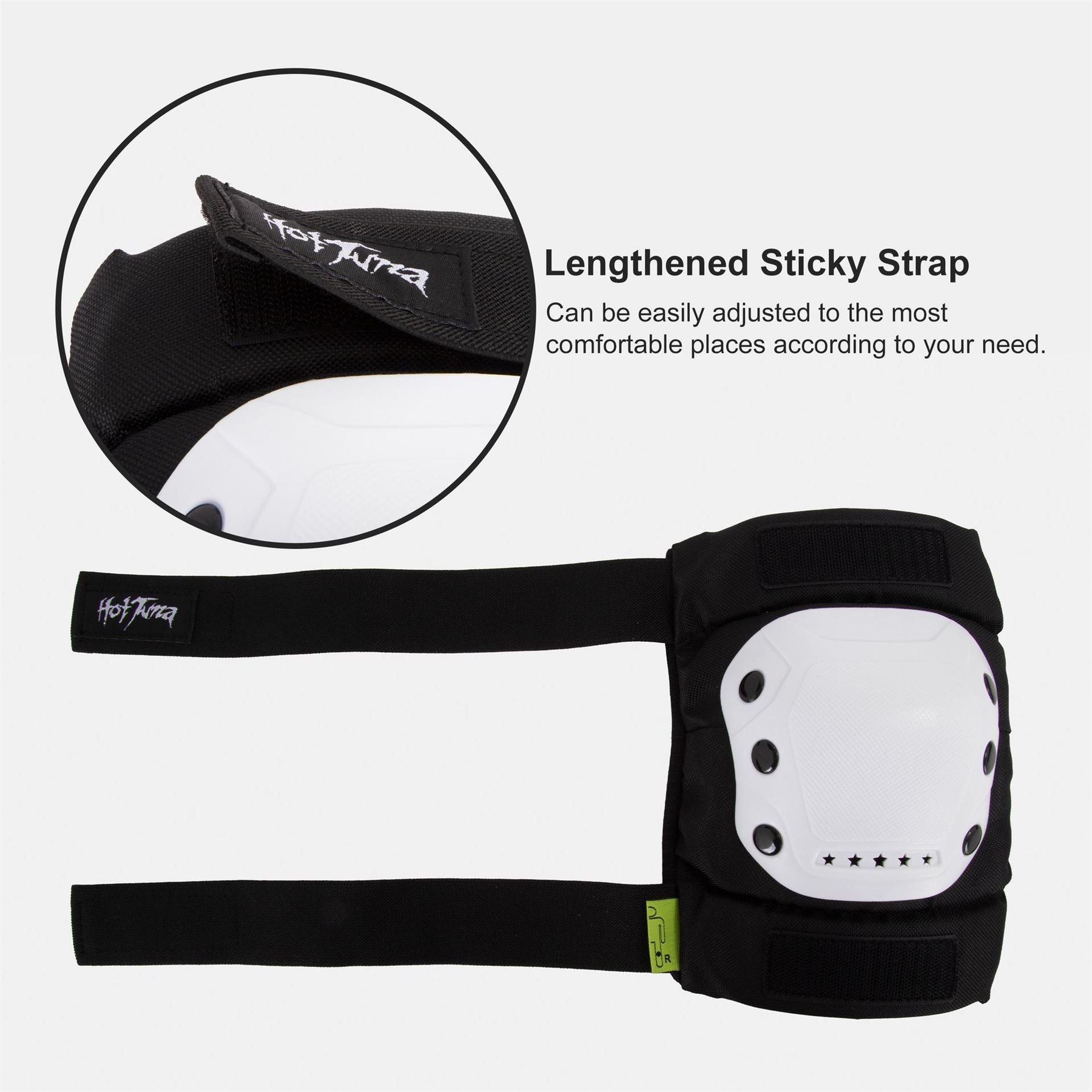 Hot Tuna Skate Protector 3pc Set   Knee Pads Elbow Pad And Wrist Guards
