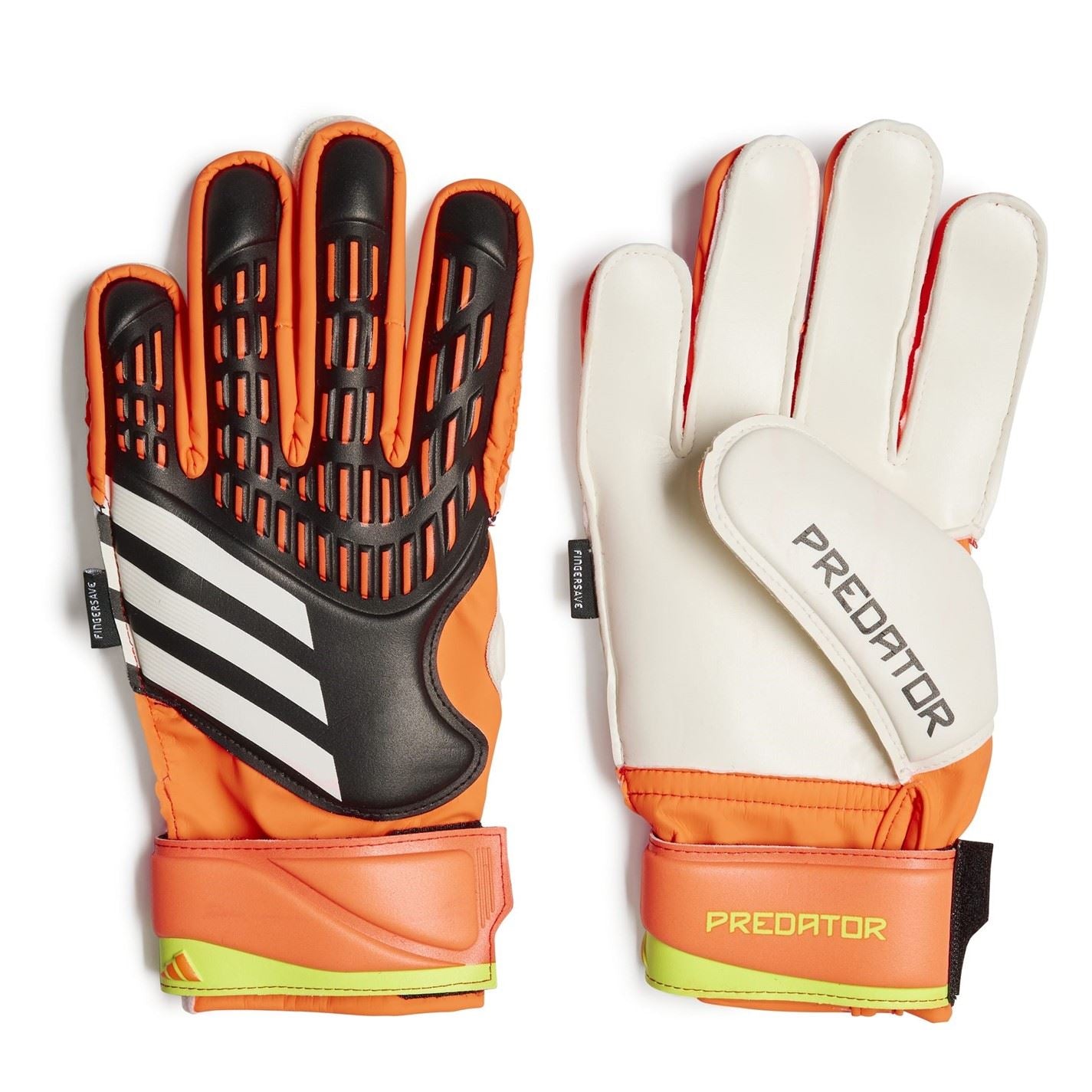 adidas Predator Match Fingersave Goalkeeper Gloves Juniors