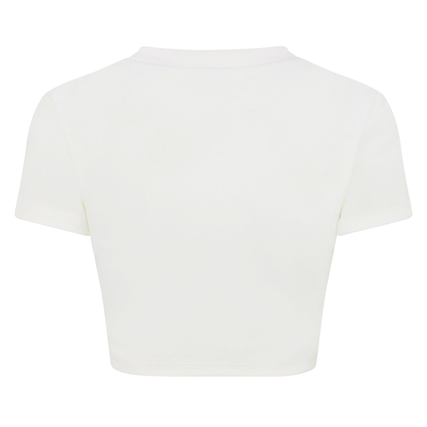 Guess Couture Cropped Crew Neck T-Shirt