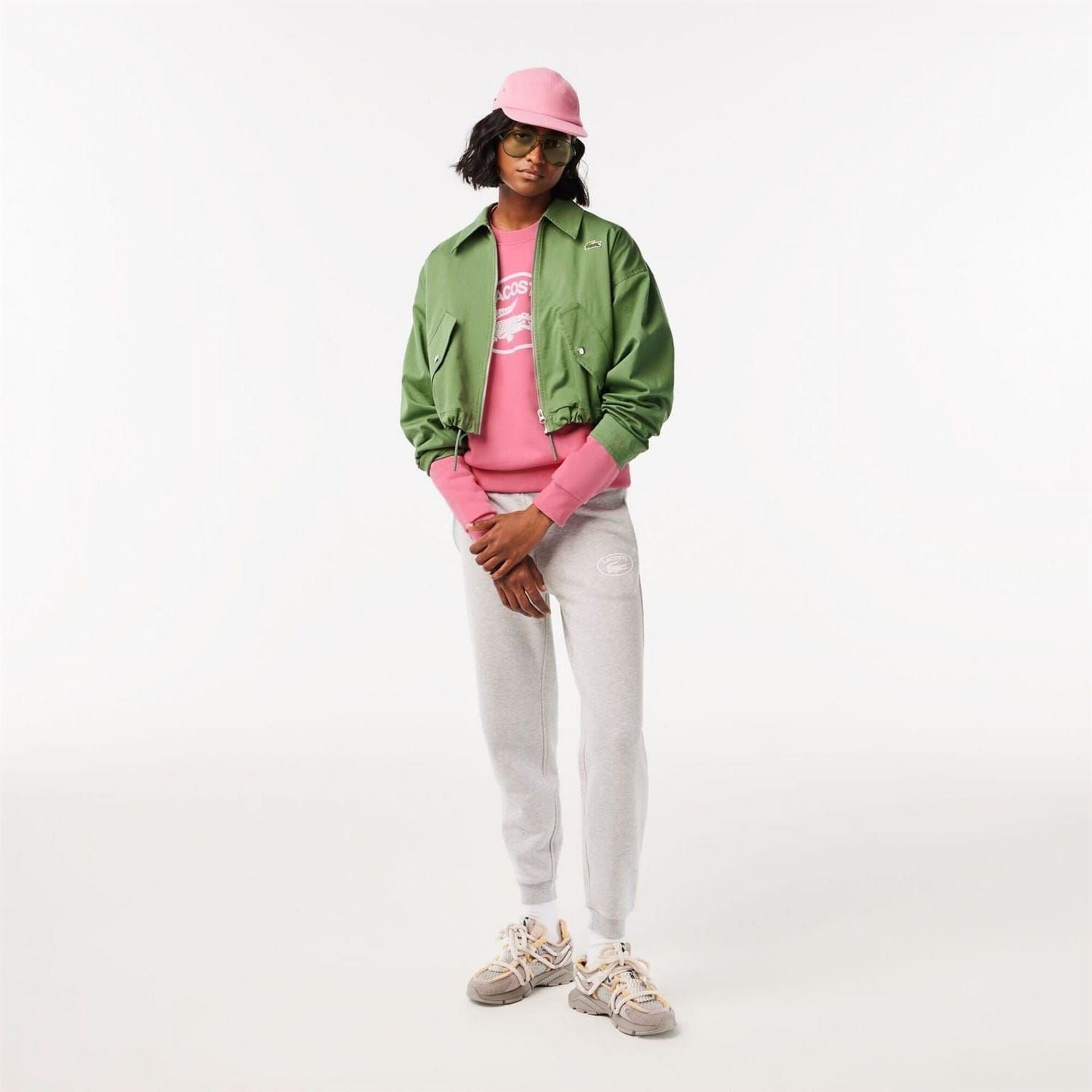 Lacoste Fit Organic Cotton Fleece Sweatshirt