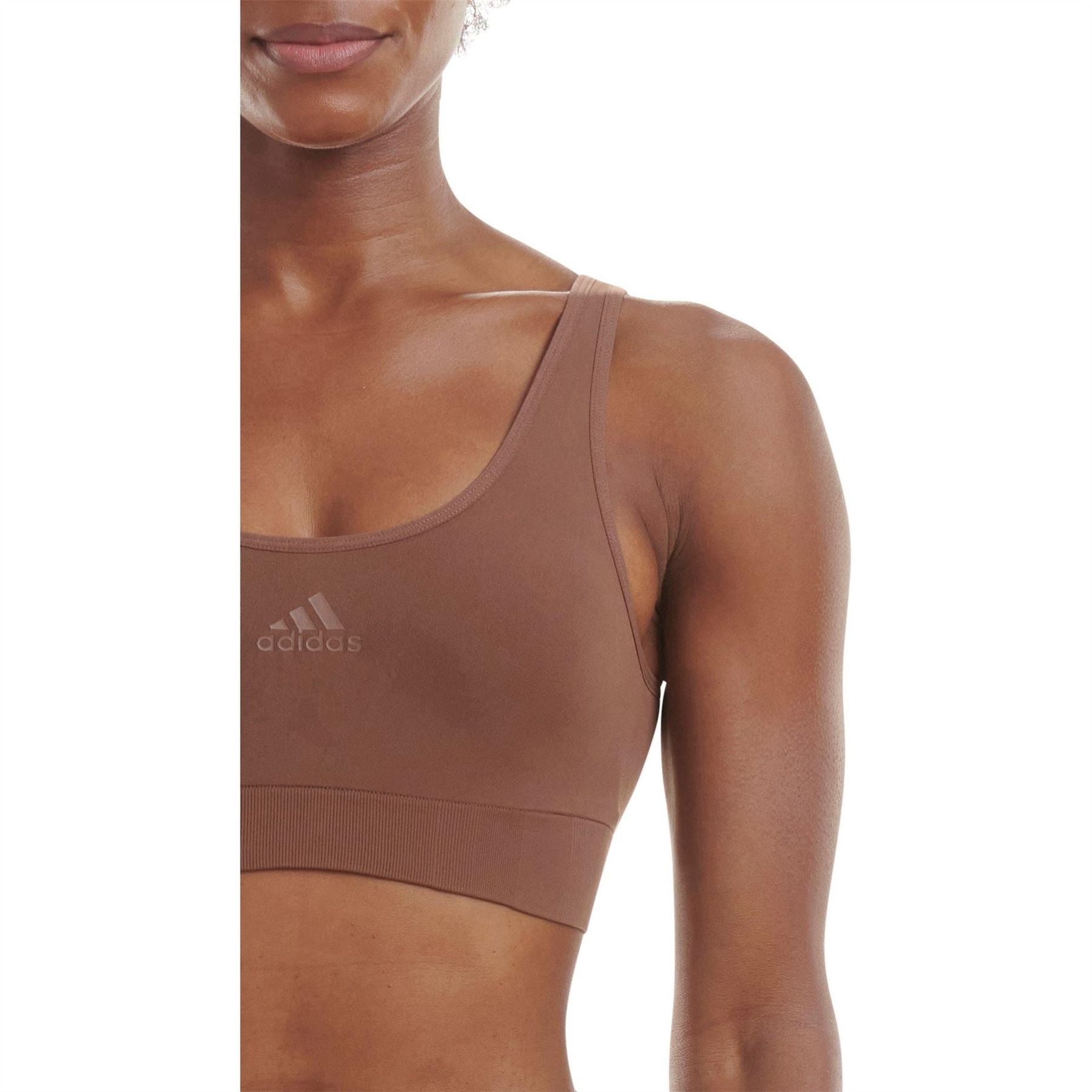 adidas Sport Active Seamless Micro Stretch Scoop Lounge Bra