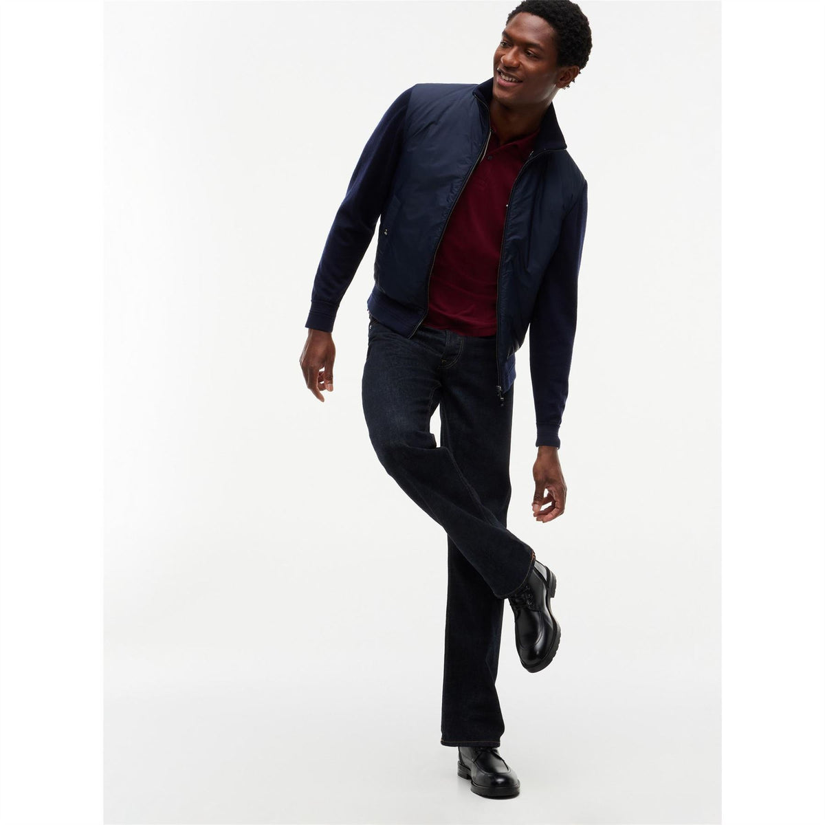 Tommy Hilfiger Ny Hybrid Long Sleeve Bomber Jacket