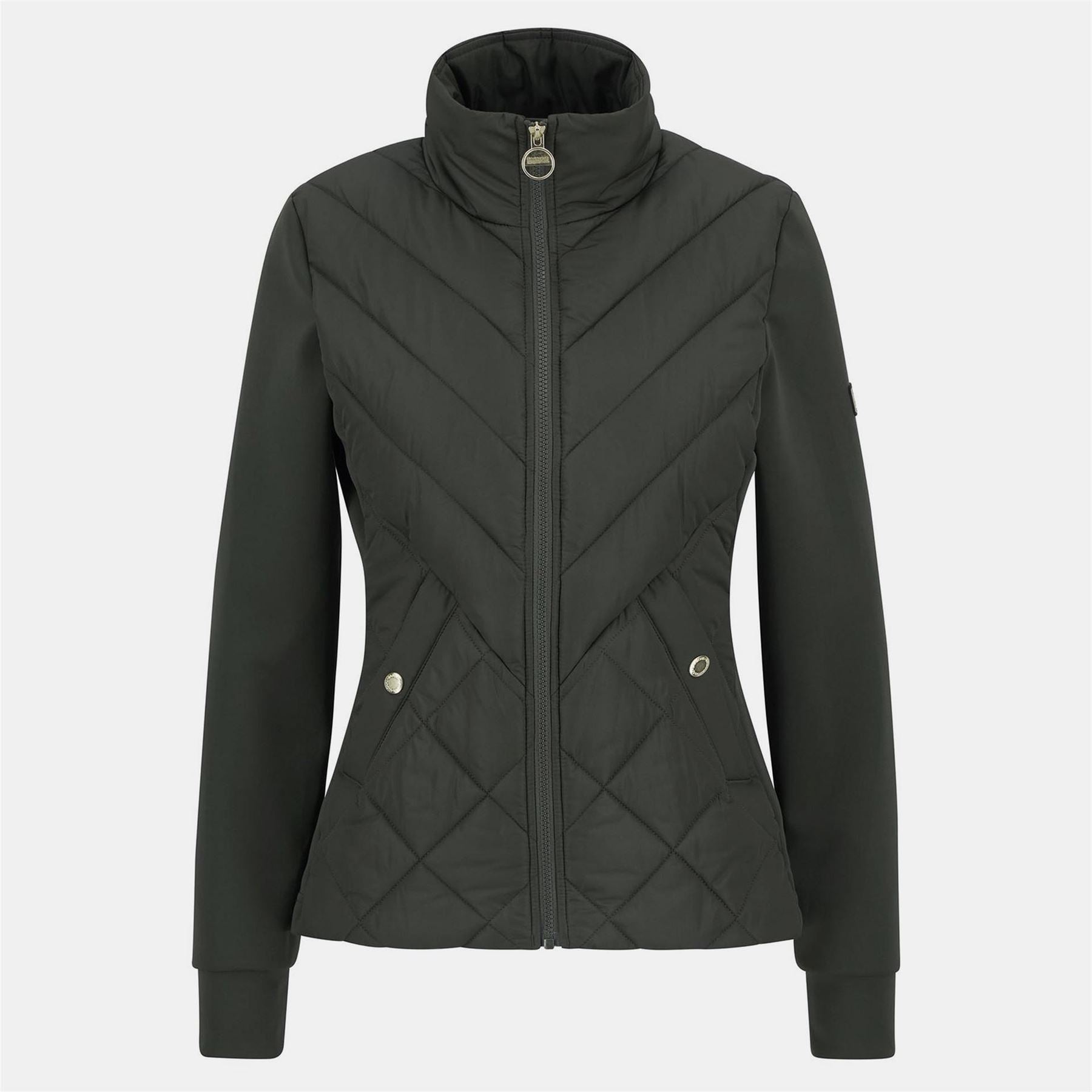 Barbour International Quilted Fleece Top