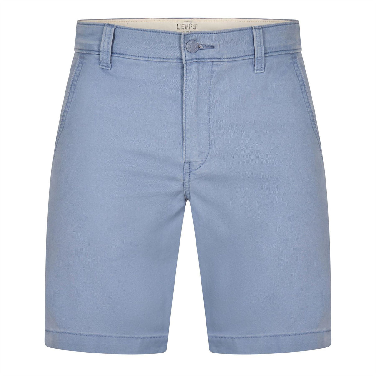 Levis 
Solid Patterned Kano Blue Chino Shorts