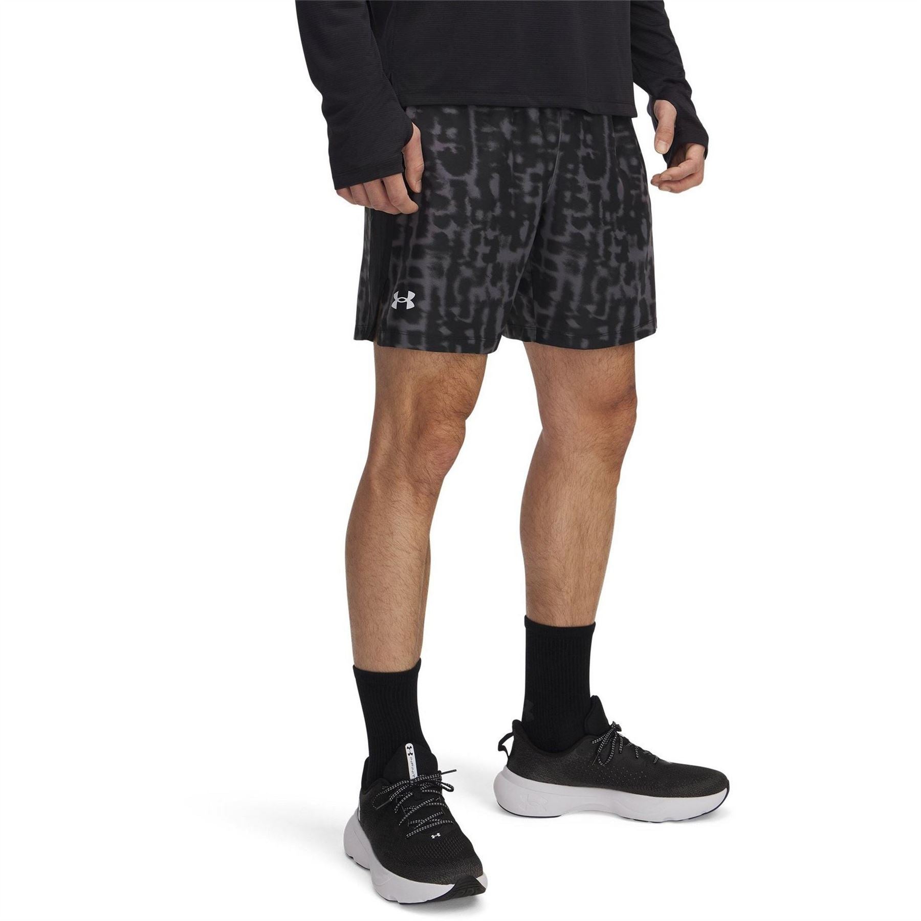Under Armour Abstract Patterned Bermuda Shorts