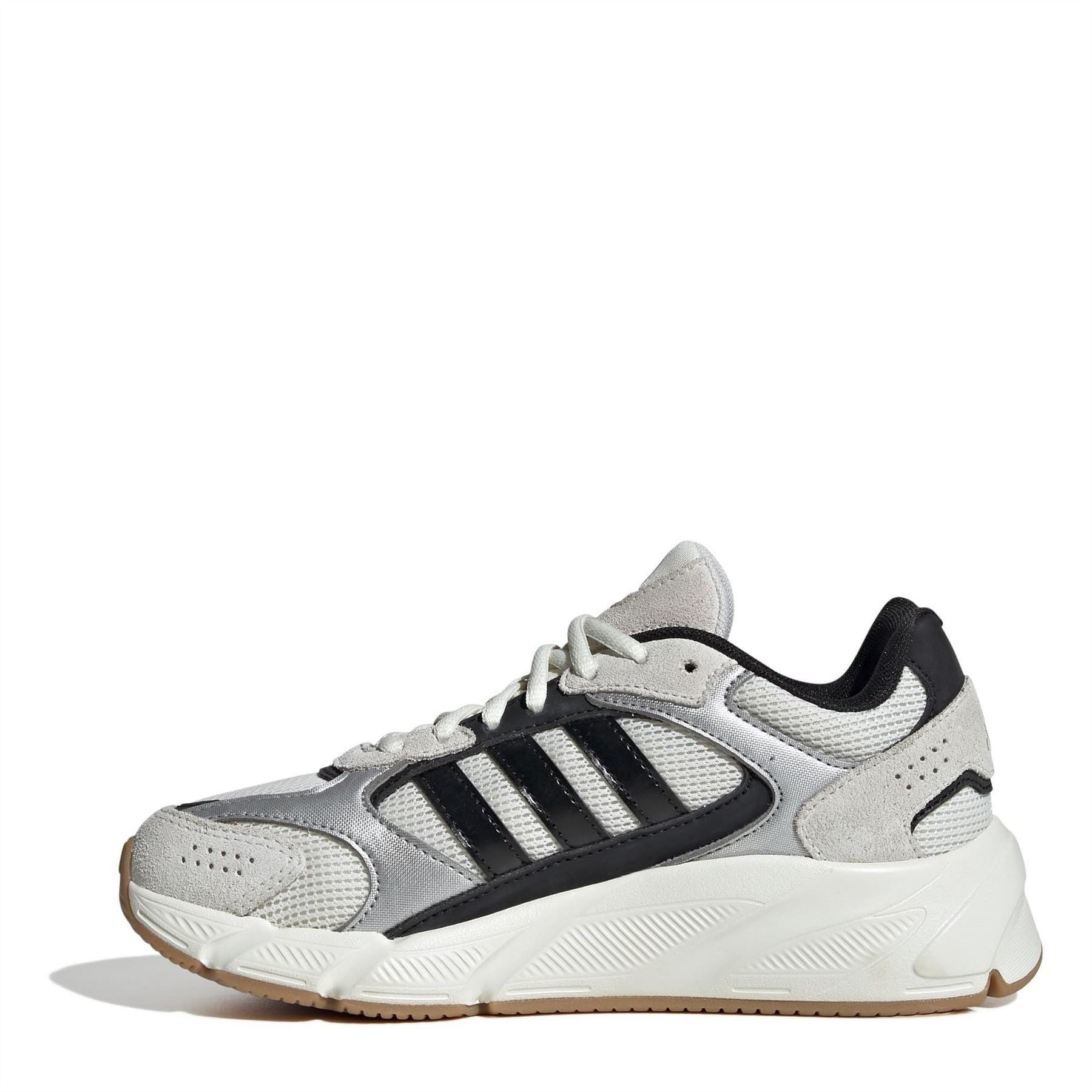 adidas Jr Crazychaos Lace Up Low Top Sneakers