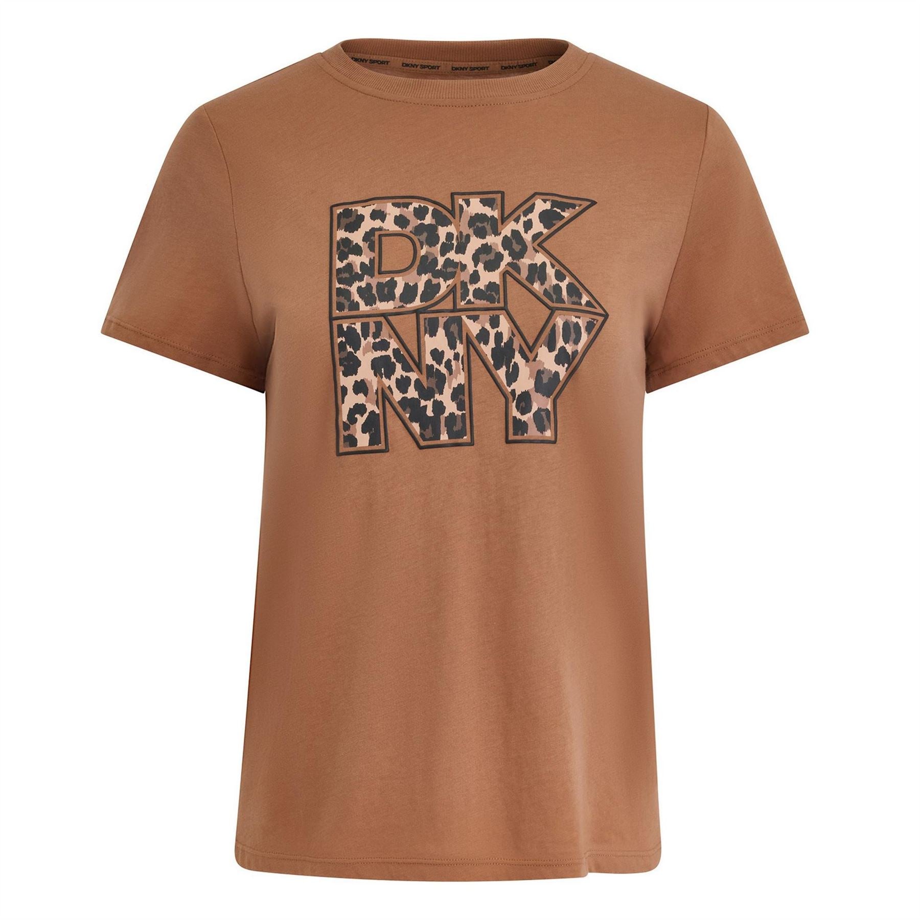 DKNY Leopard Logo T Ld64