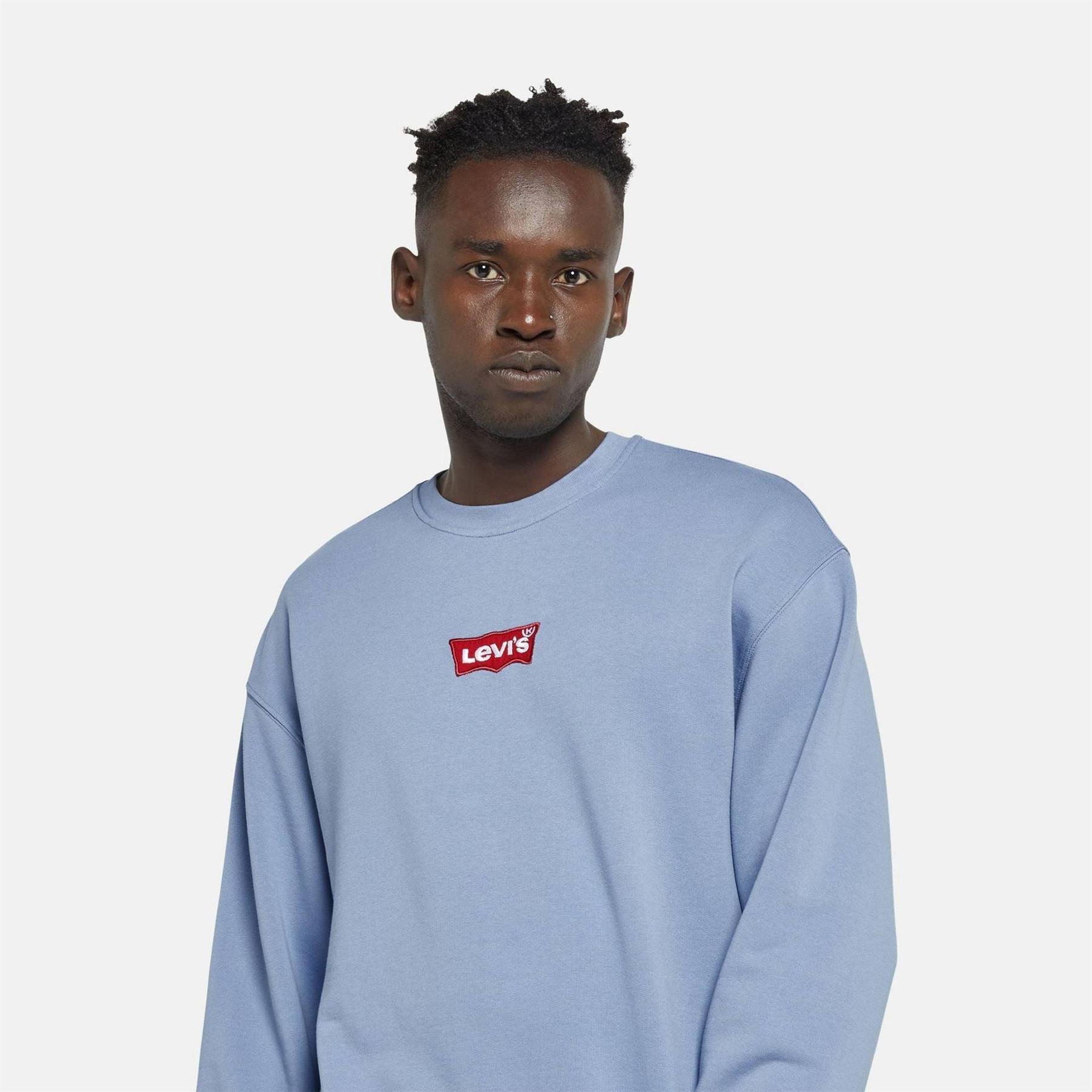 Levis Regular Fit Long Sleeve Crew Neck Sweater