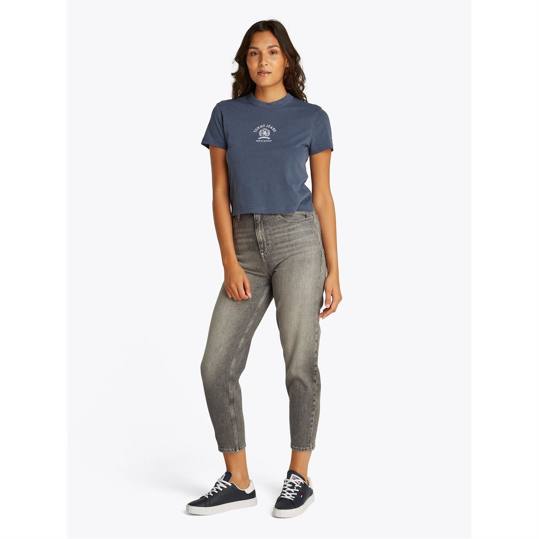 Tommy Jeans Varsity Regular Fit Cropped T-Shirt