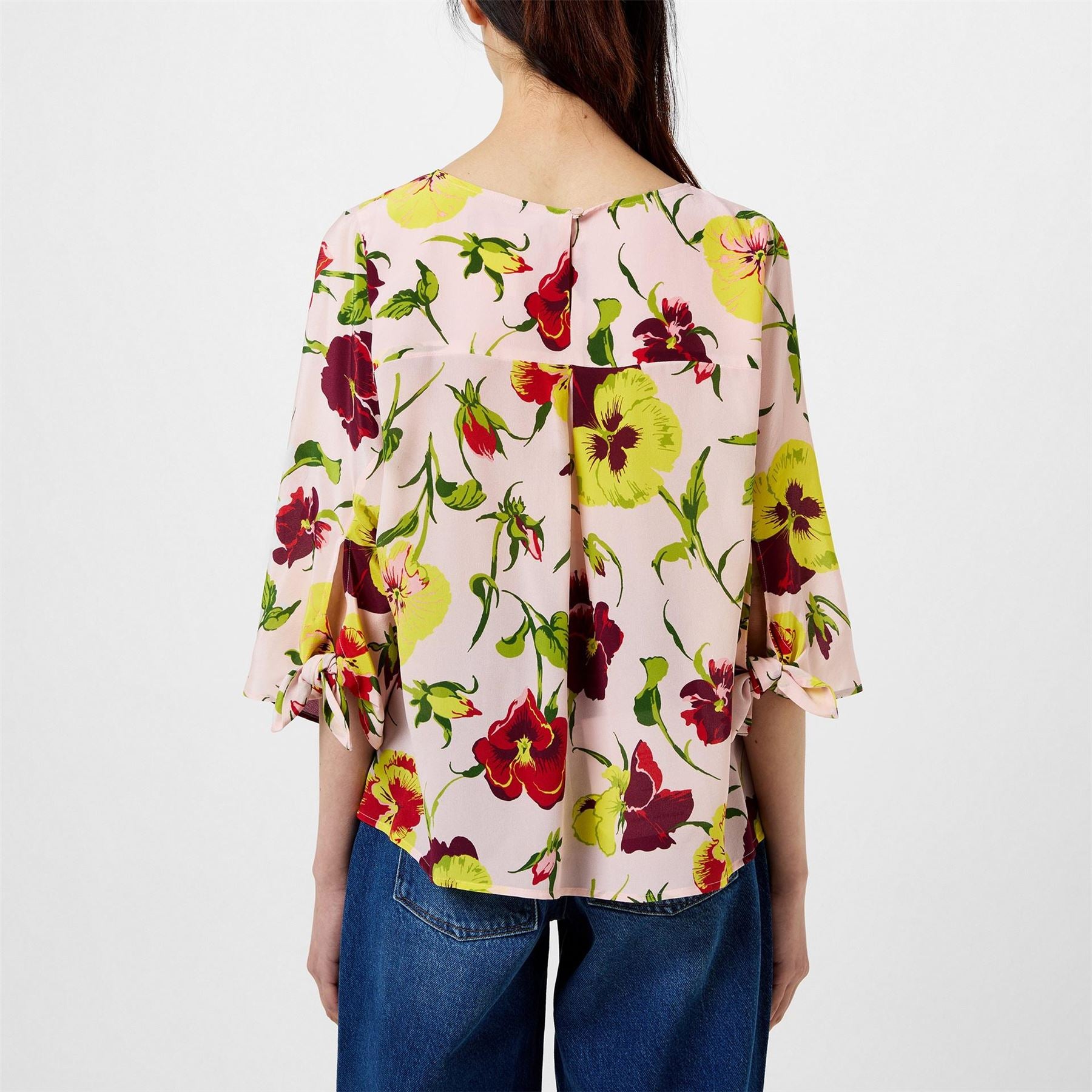 Weekend Max Mara Pomposa Floral Long Sleeve Patterned Shirt