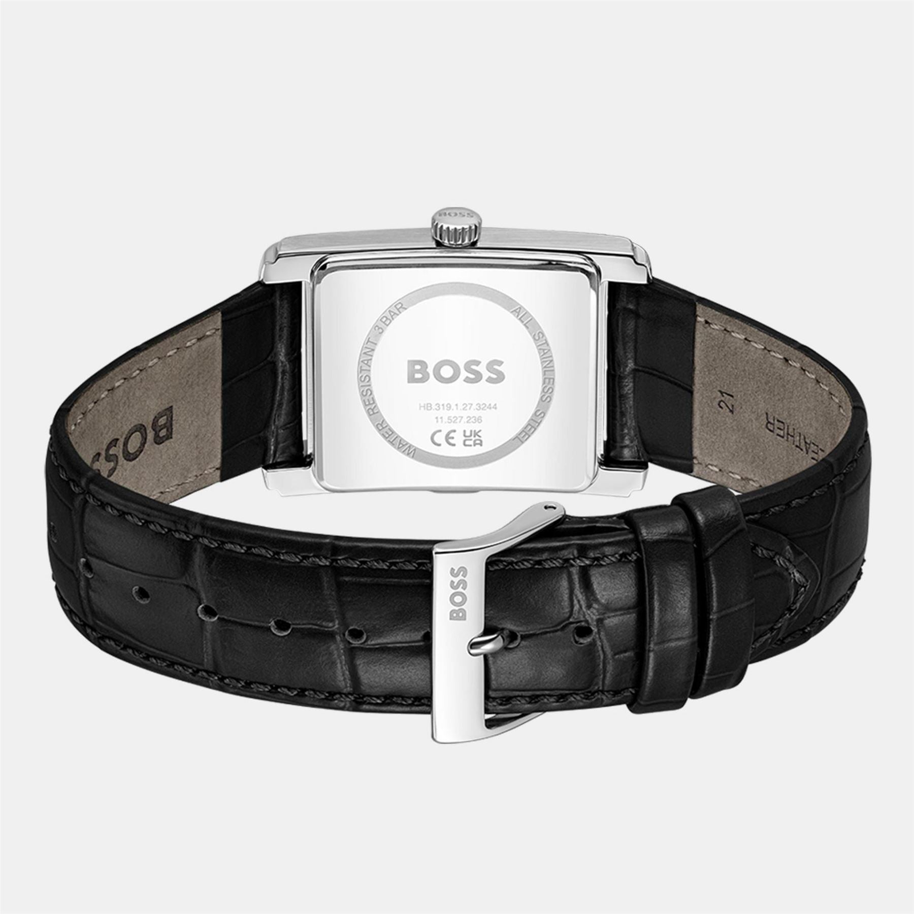 Boss BOSS Principle Dress Watch with Leather Strap