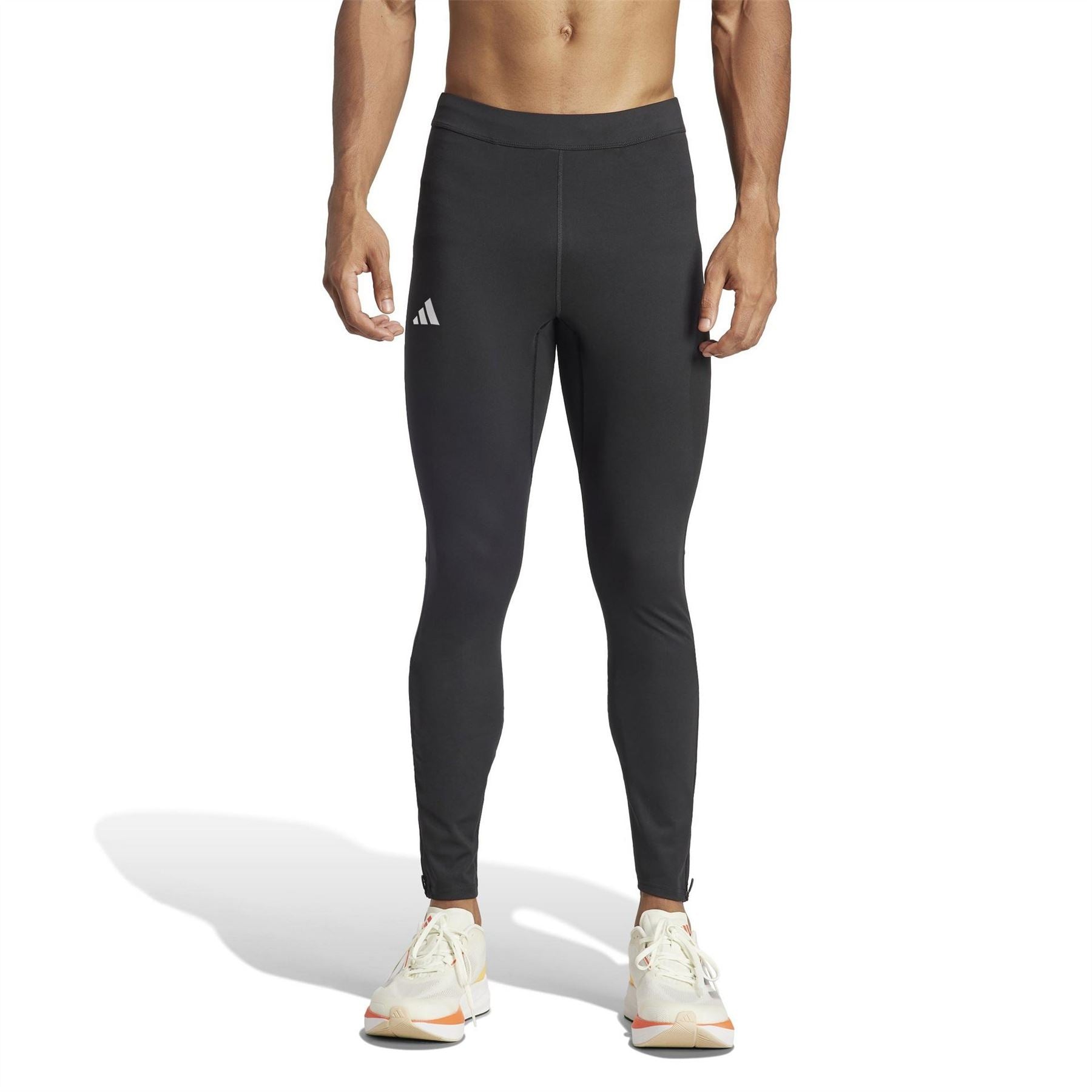 adidas Mens Adizero Essentials Running Long Leggings