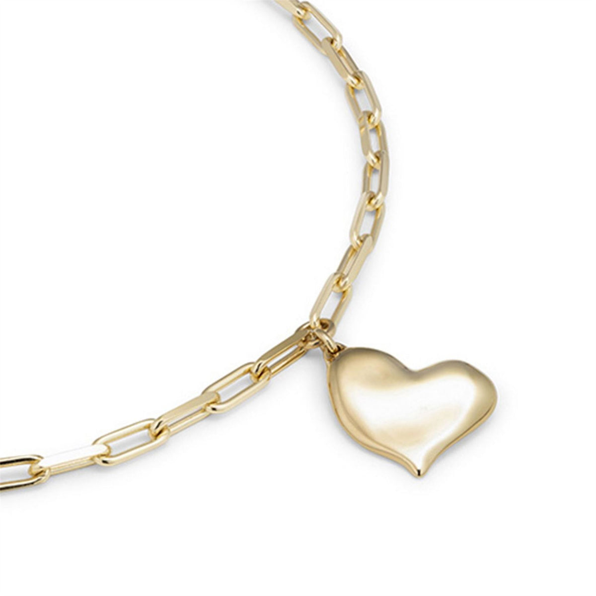 UNOde50 18k Gold Plated Heart Necklace