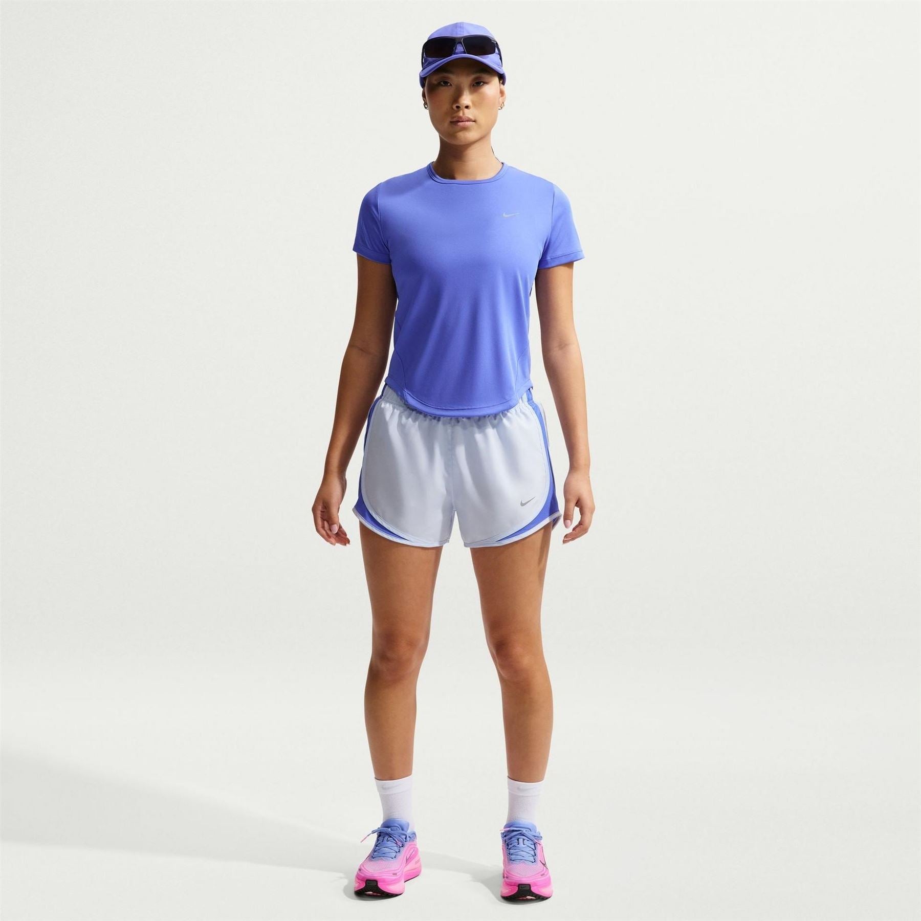 Nike Womens Tempo Dri Fit Short Sleeve Running Top