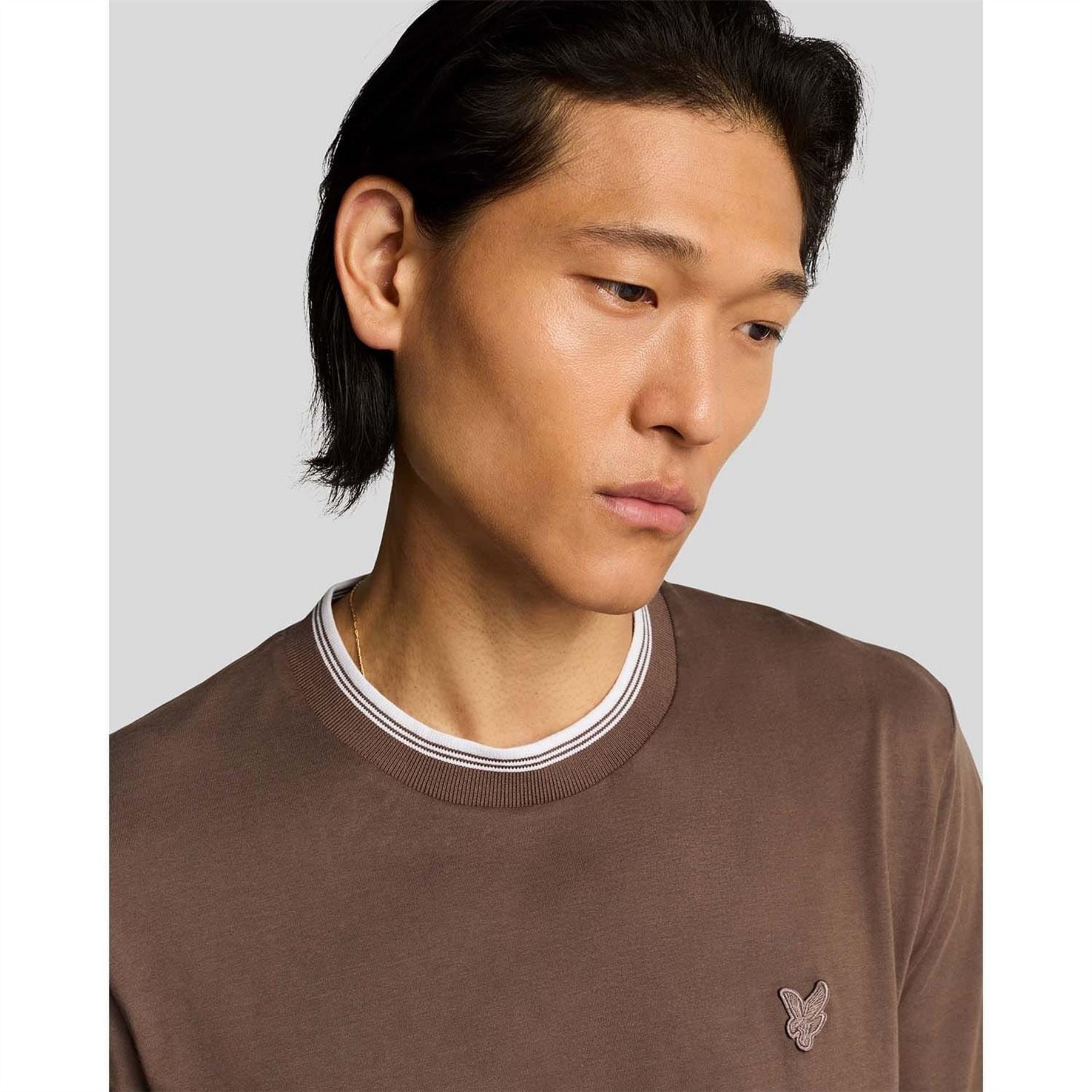 Lyle and Scott Cotton Tipped T-Shirt