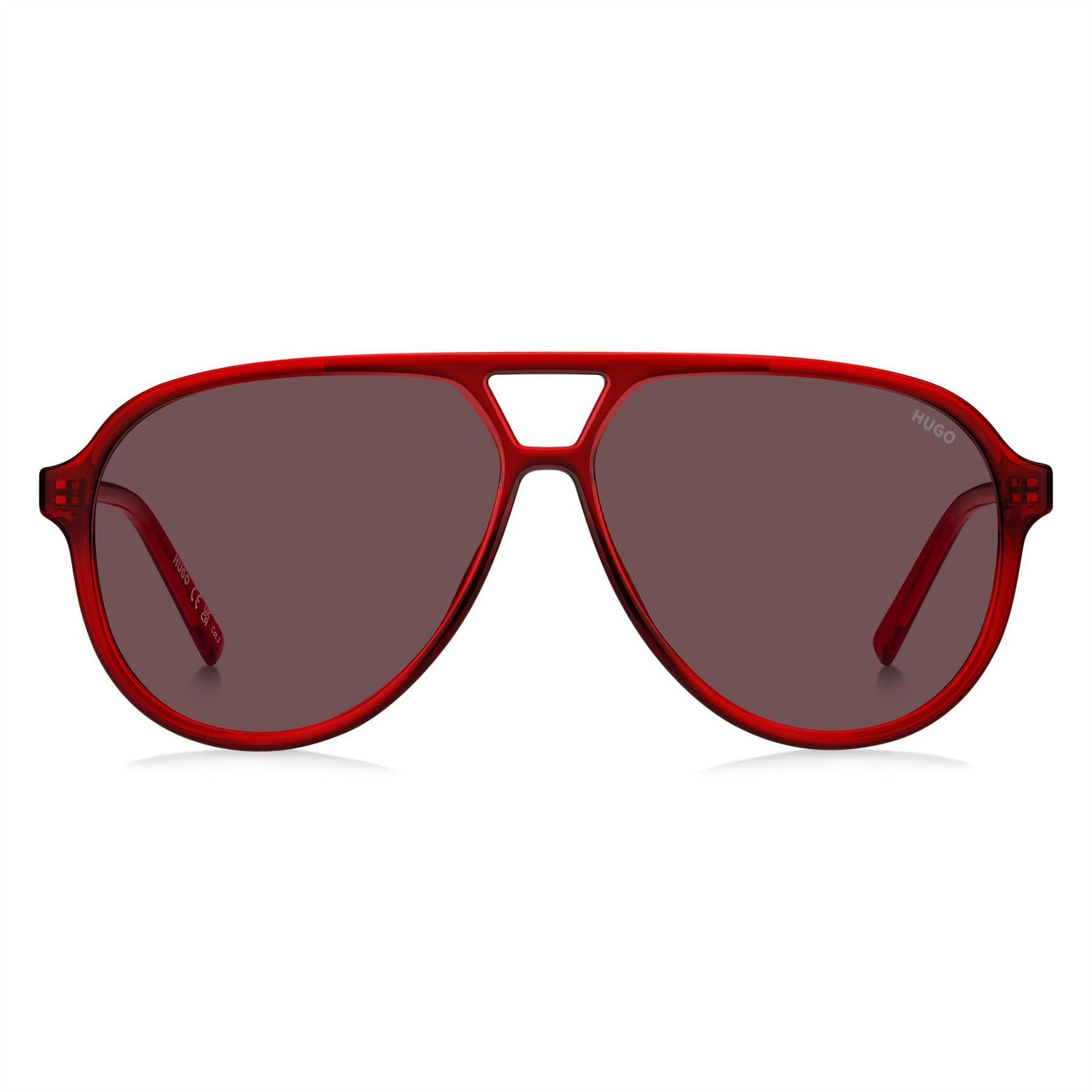 Hugo Pilot Round Sunglasses