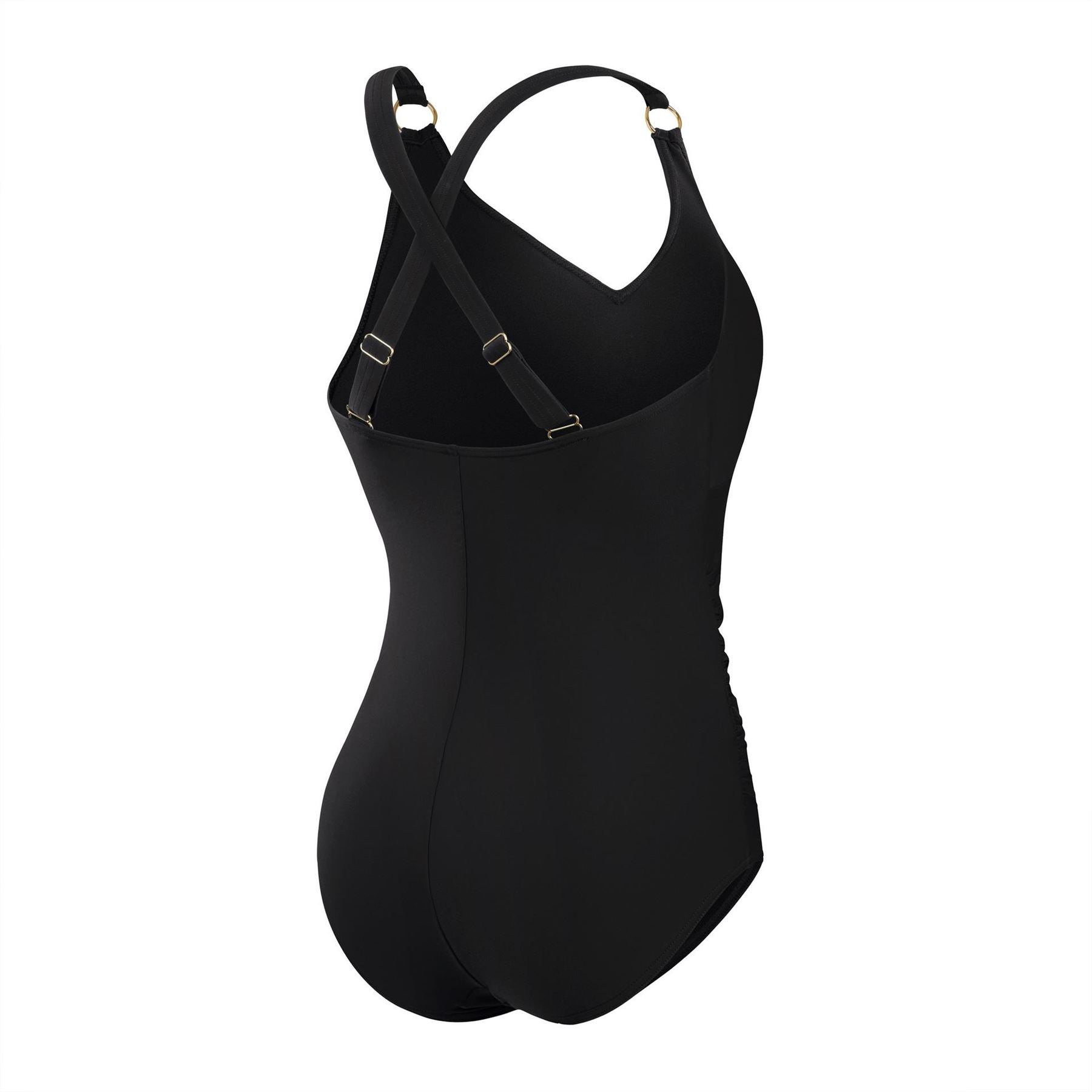 Speedo Womens Shaping V Neck 1 Piece
