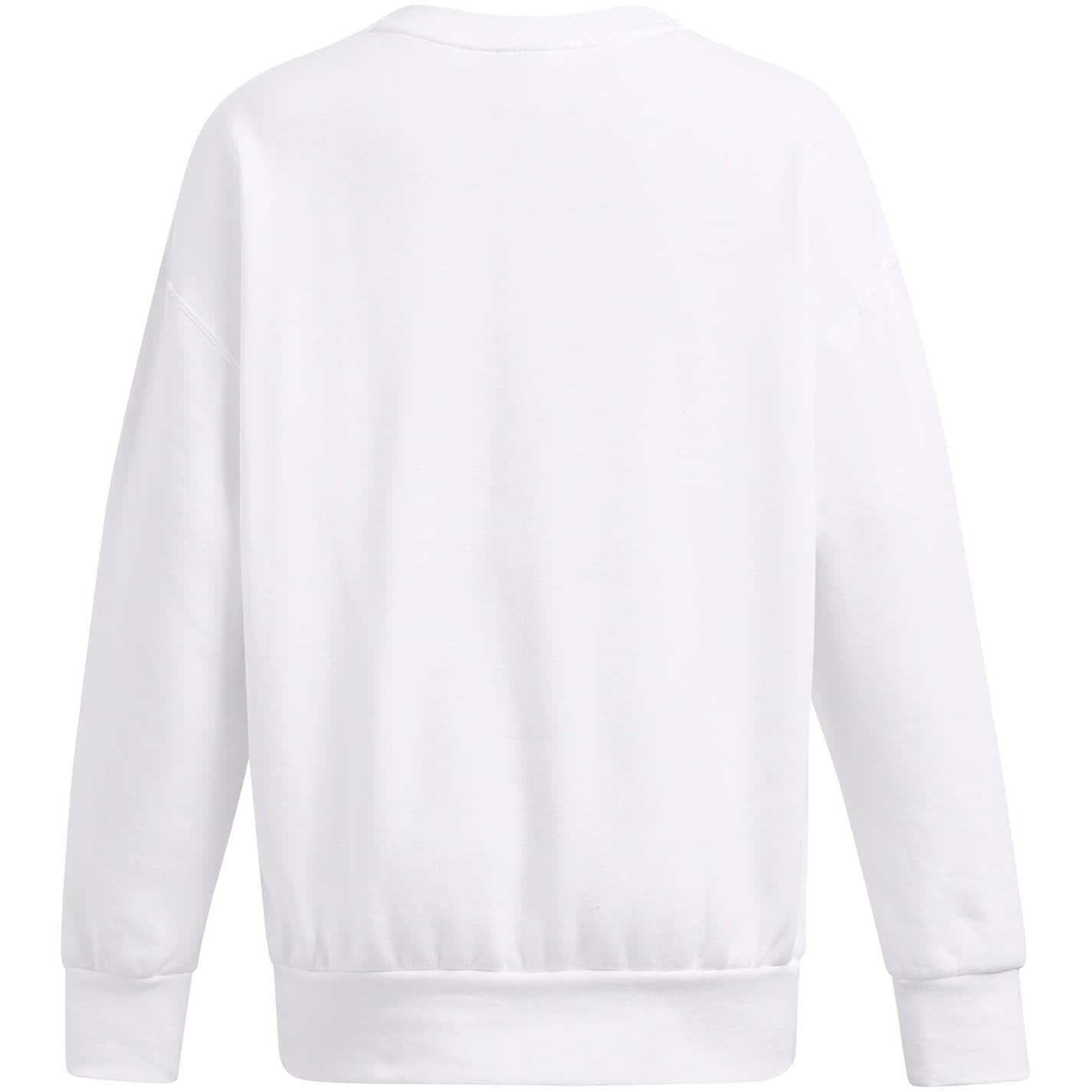 Under Armour Womens Armour Essential Fleece Os Crew Sweatshirt