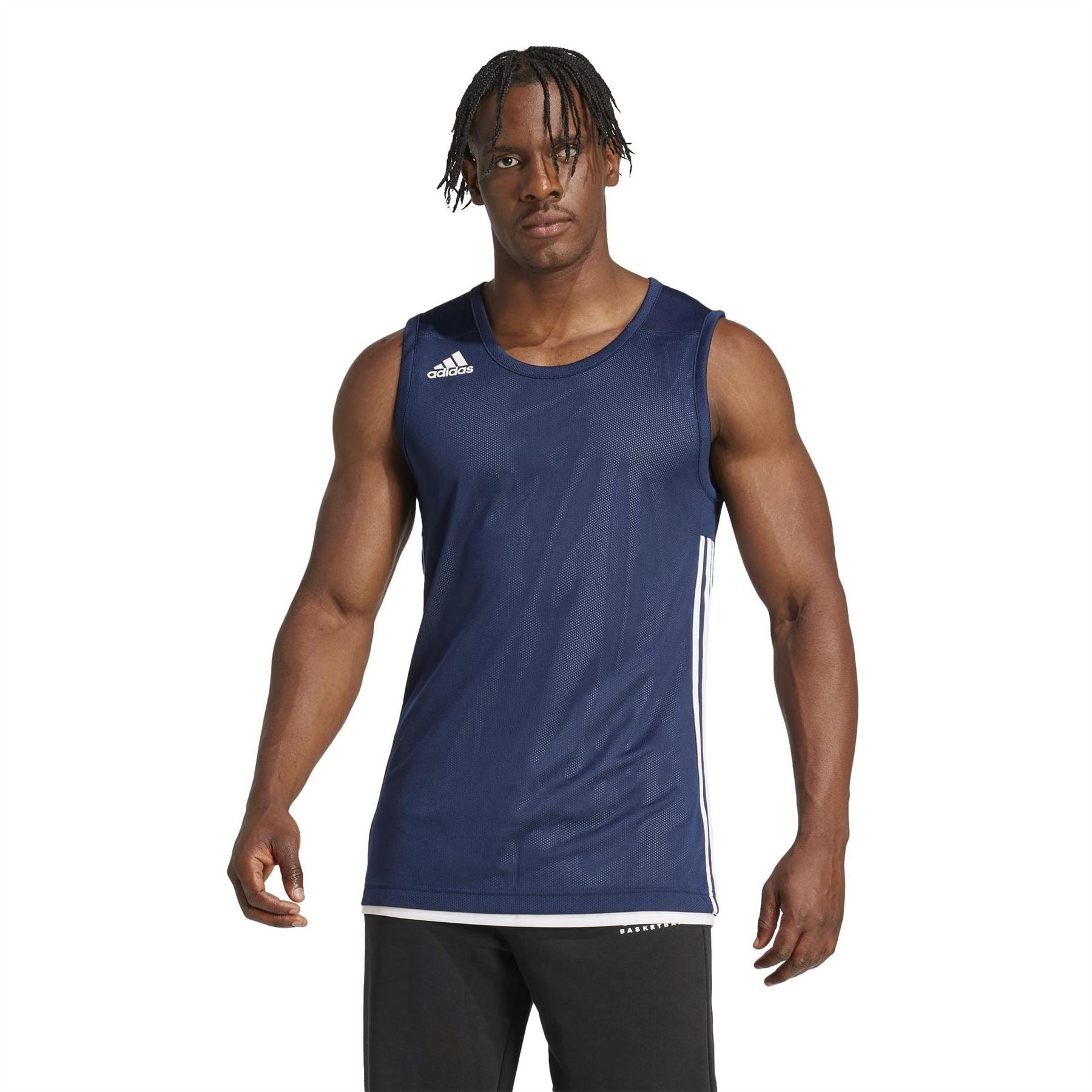 adidas Mens Spee Rev Jrs Basketball Jersey
