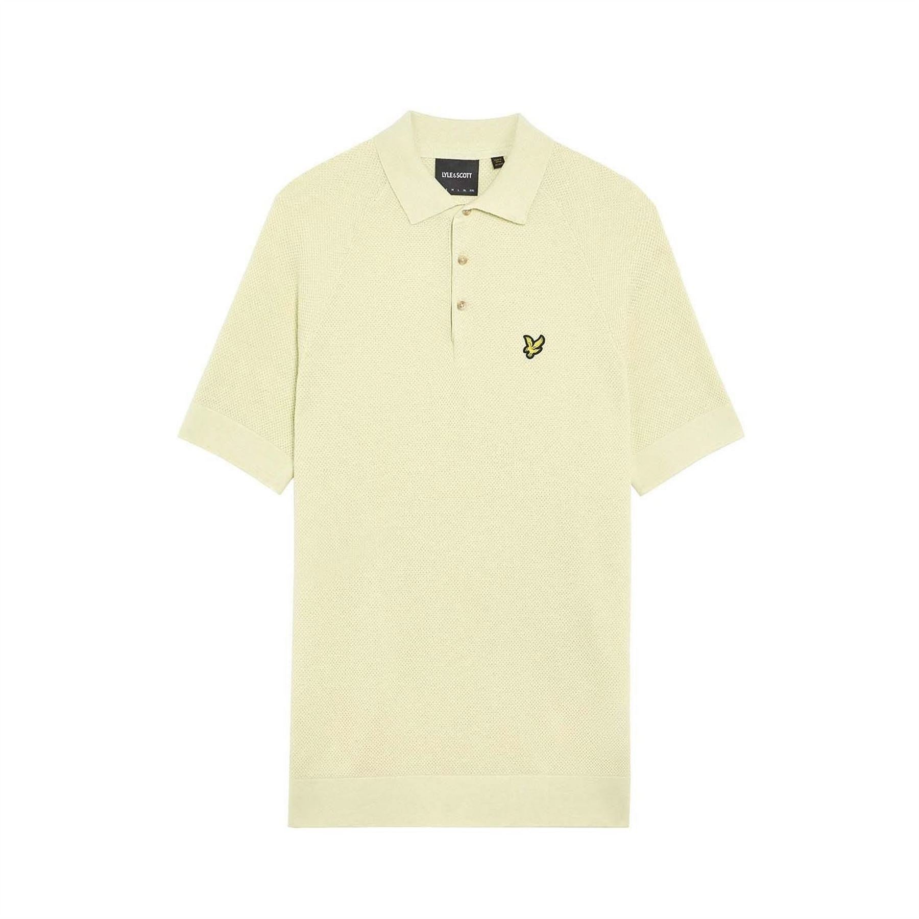 Lyle and Scott Blend Knitted Polo Shirt