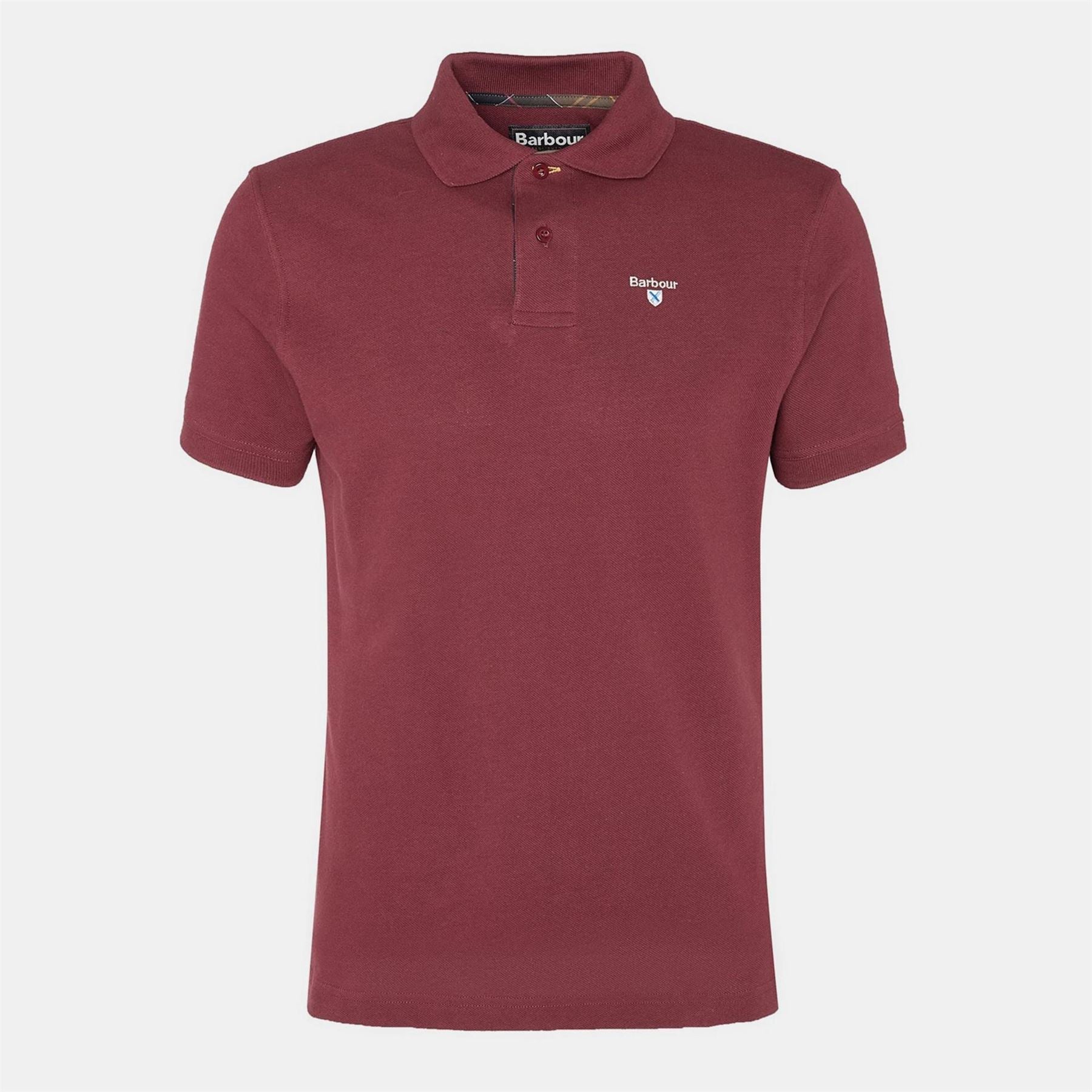 Barbour Tartan Pique Polo Shirt