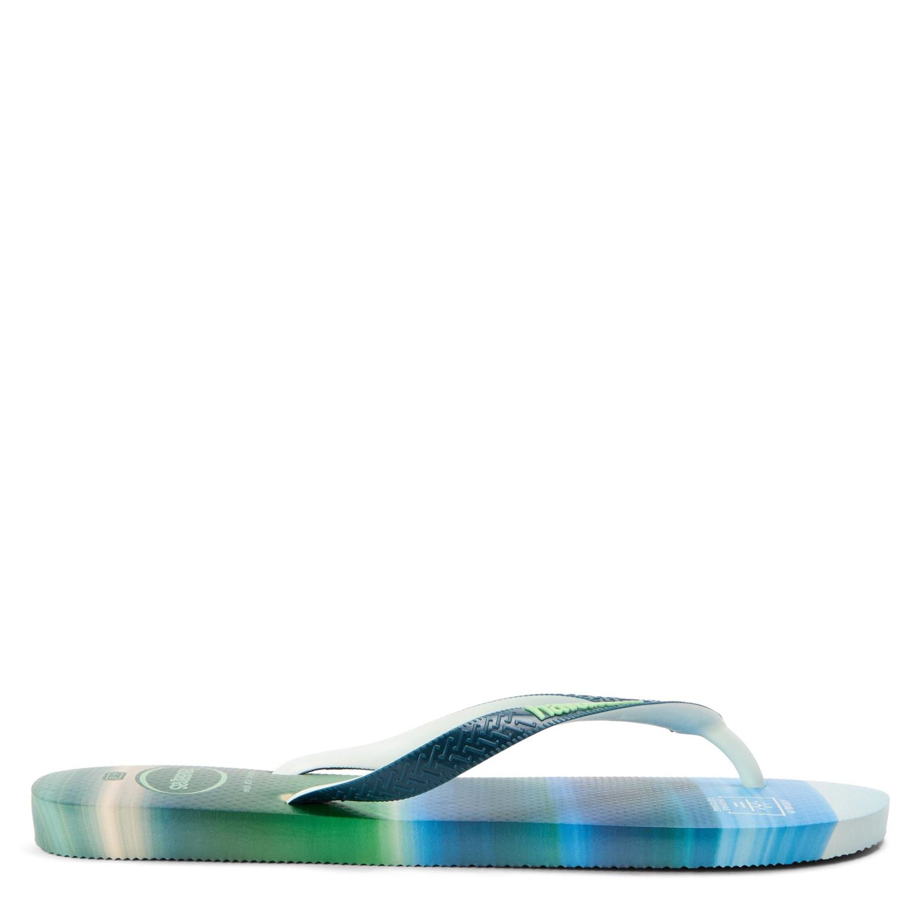 Havaianas Striped Thong Toe Flip Flop Sandals