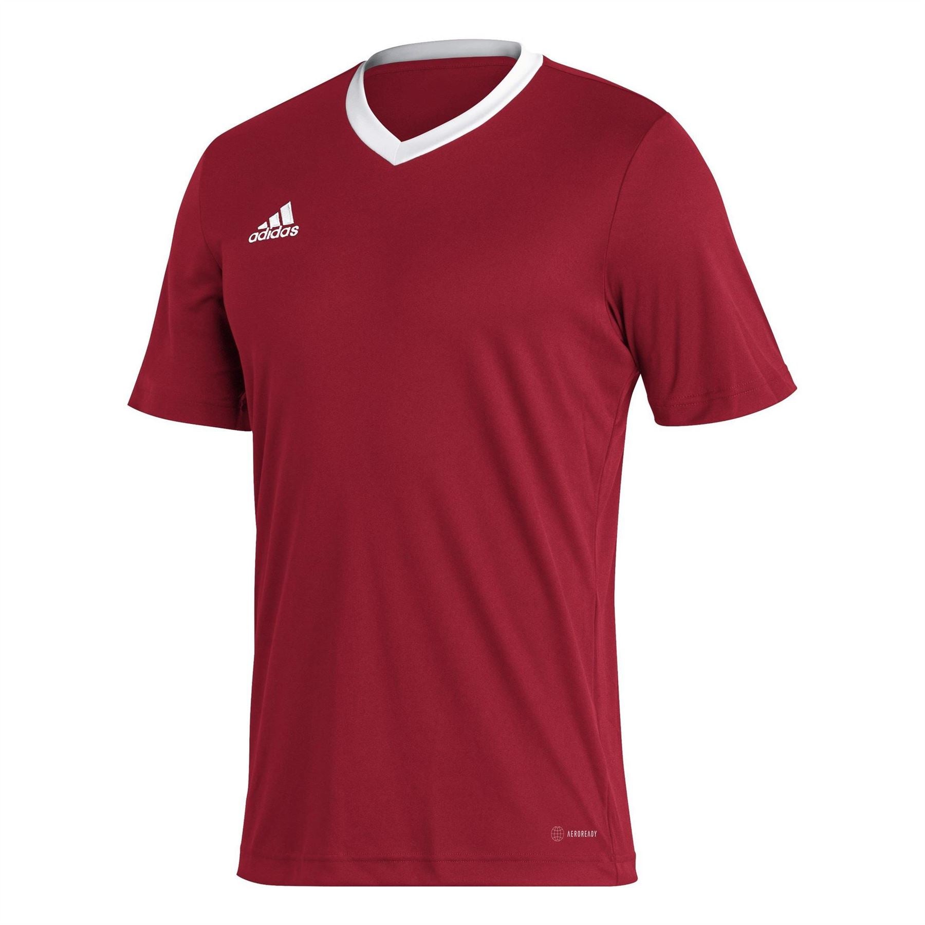 adidas Mens Entrada 22 Short Sleeve Jersey Top