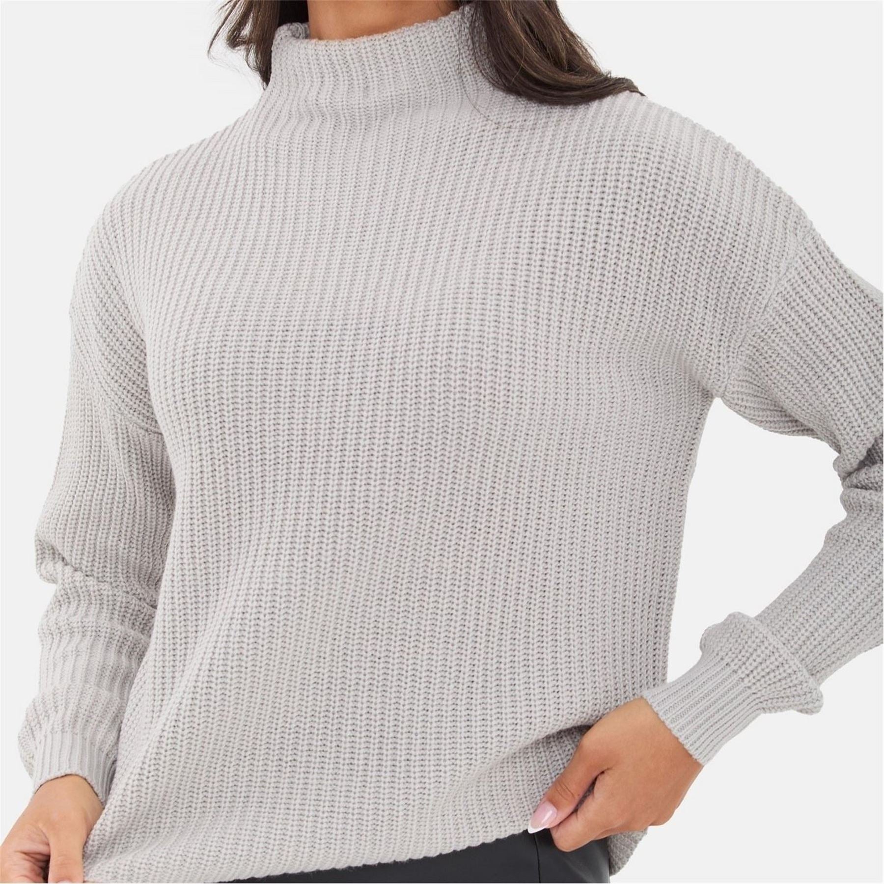 I Saw It First Neck Knit Jumper