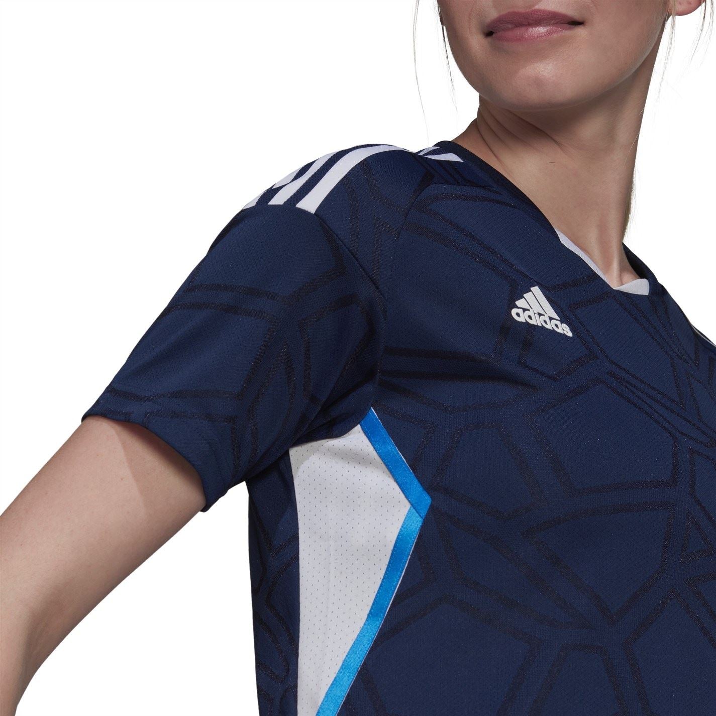 adidas Waist Length Crew Neck Athletic Top