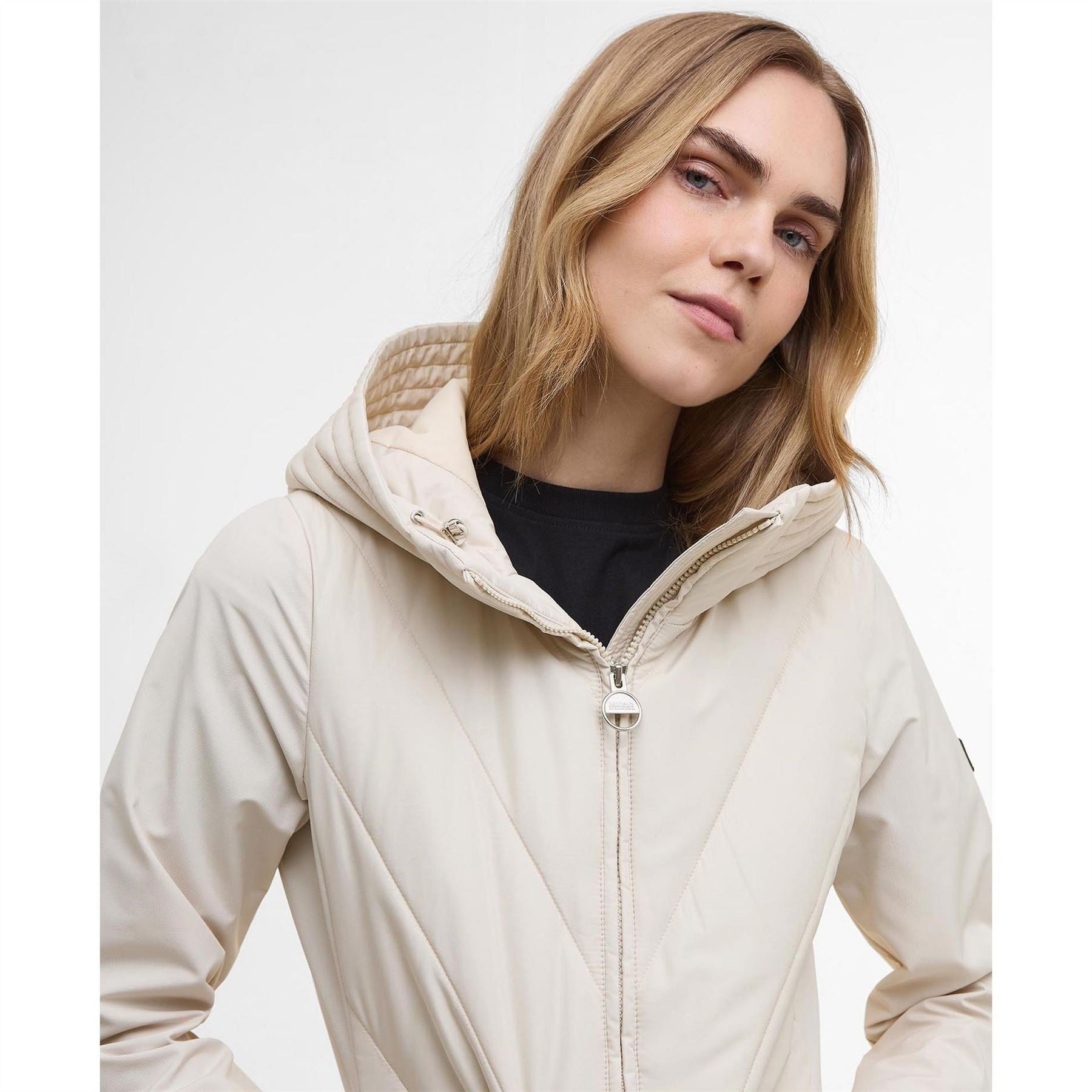 Barbour International Quilted Sweatshirt