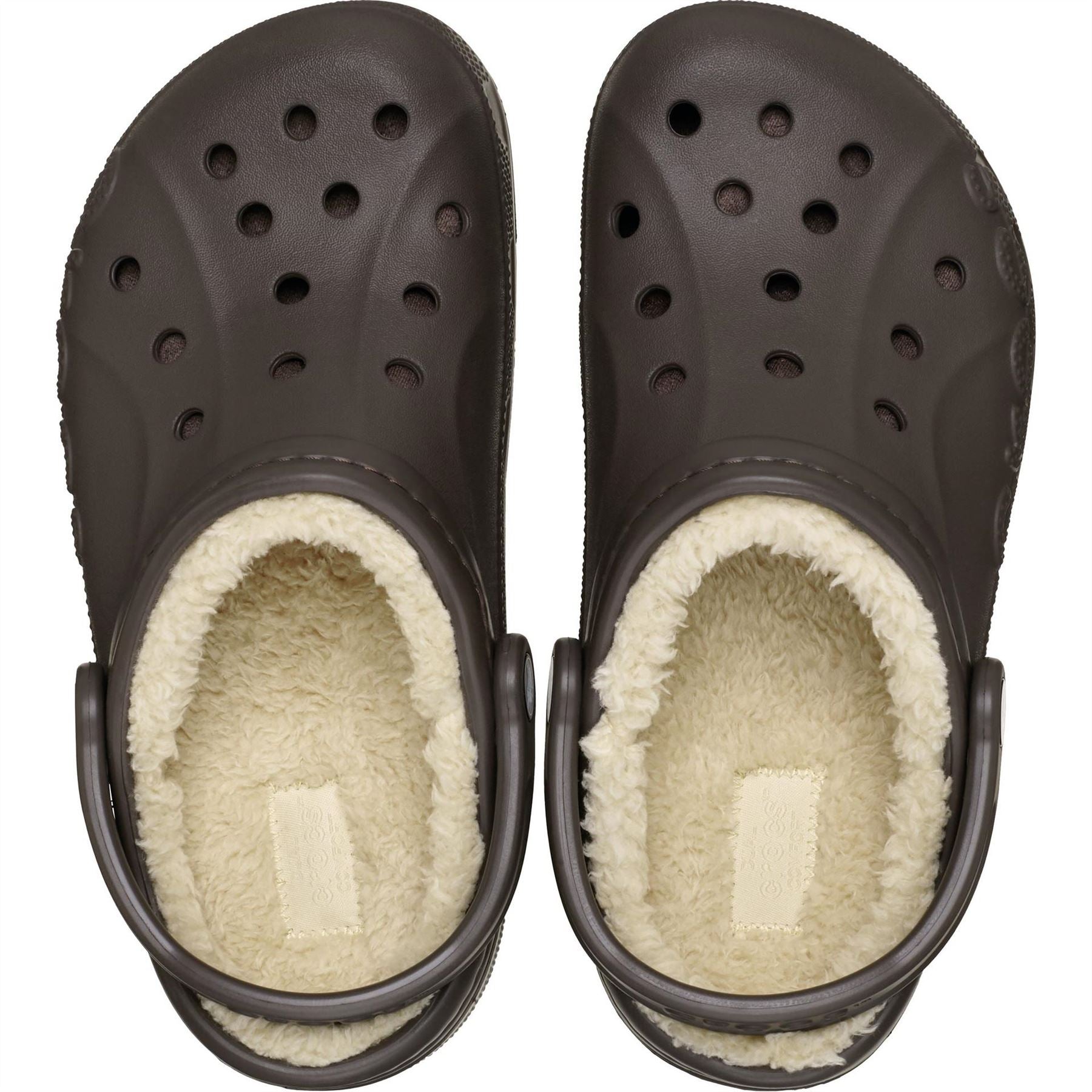 Crocs Baya Lined Shuv Clogs with Lacoste Lettering