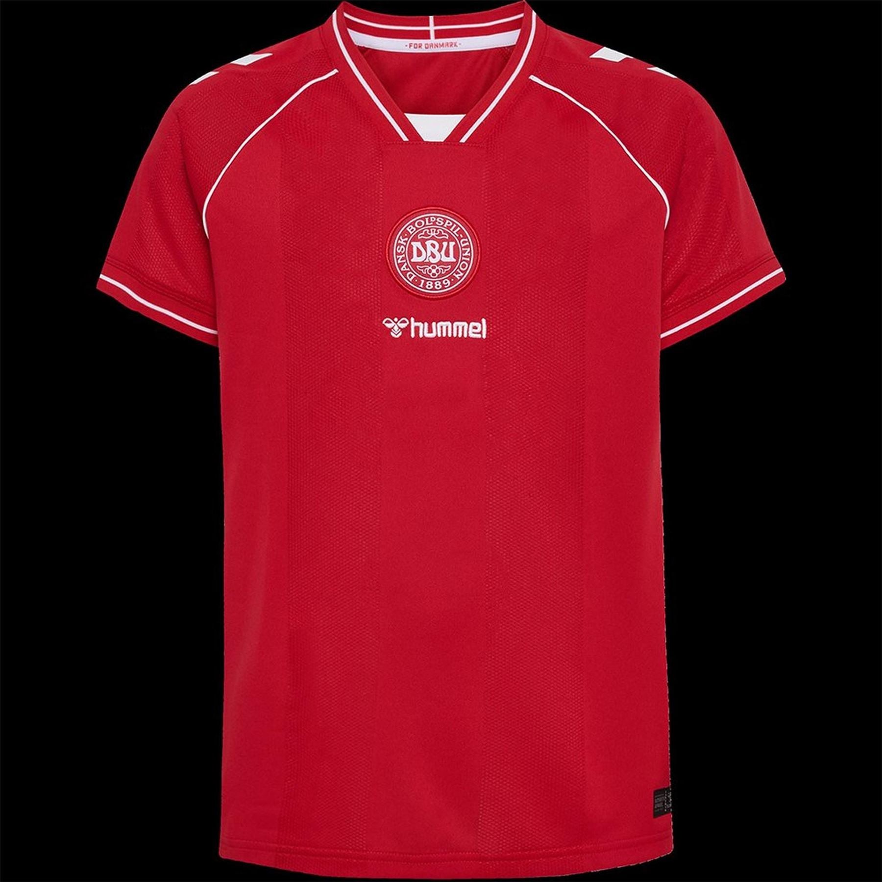 Hummel Denmark International Licensed Retro Football Shirt