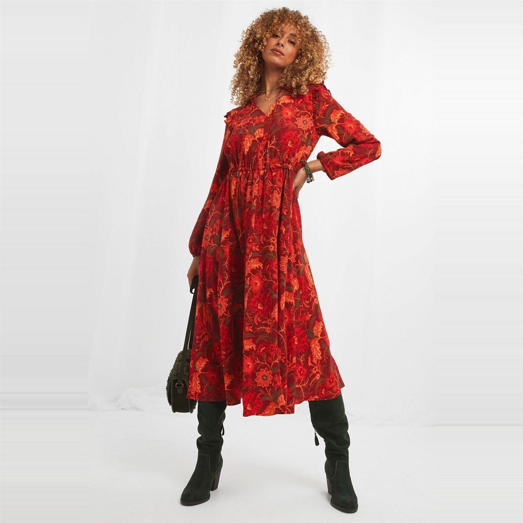 Joe Browns Floral Midi Dress