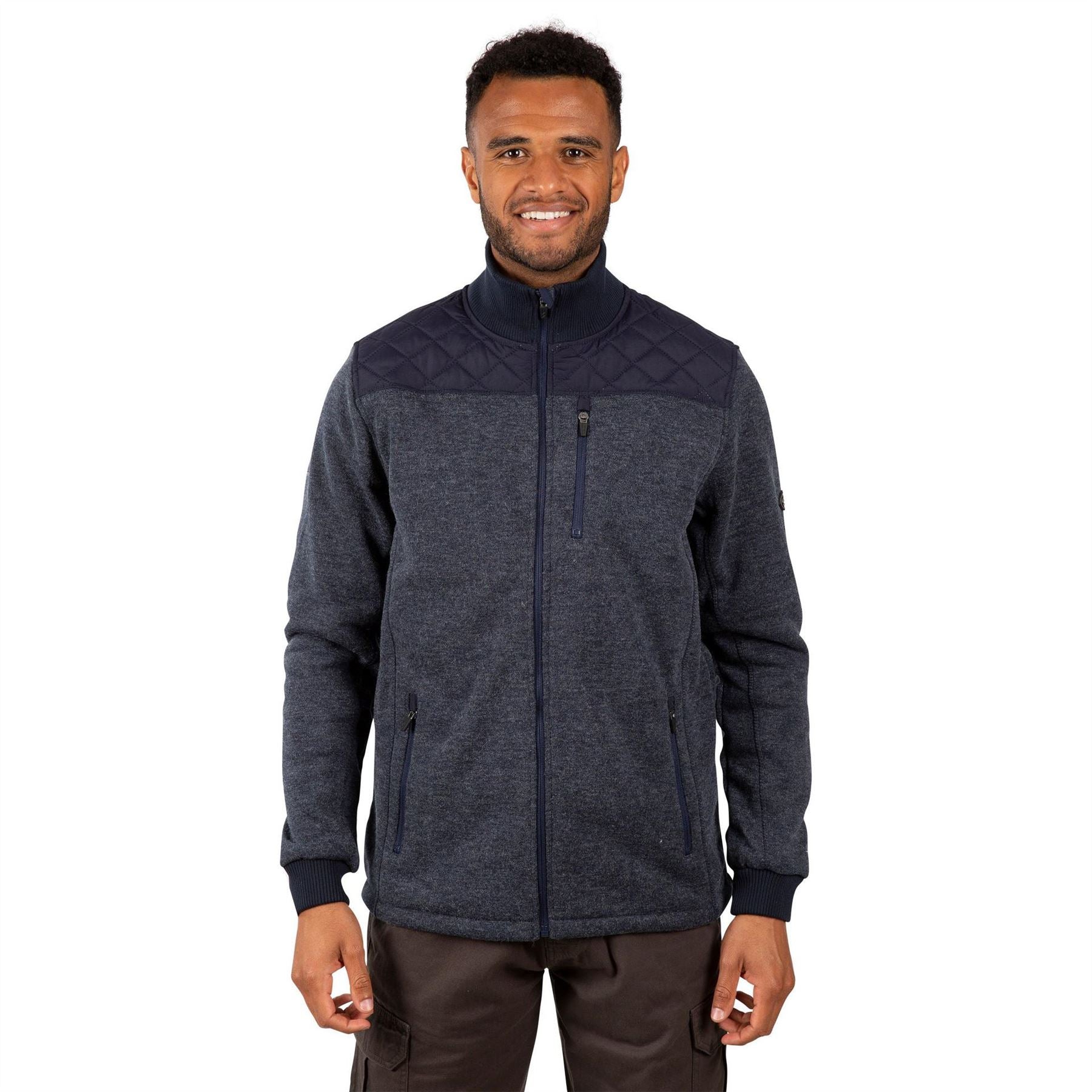 Trespass Funnel Neck Regular Fit Fleece Sweatshirt