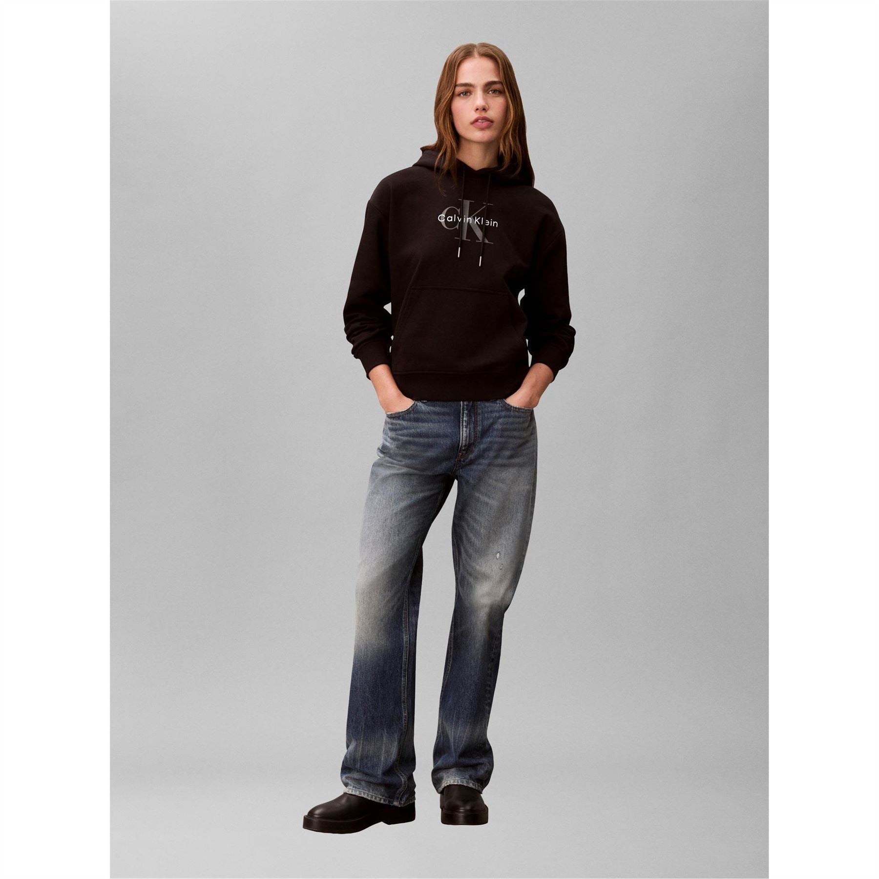 Calvin Klein Jeans Monogram Logo Hoodie