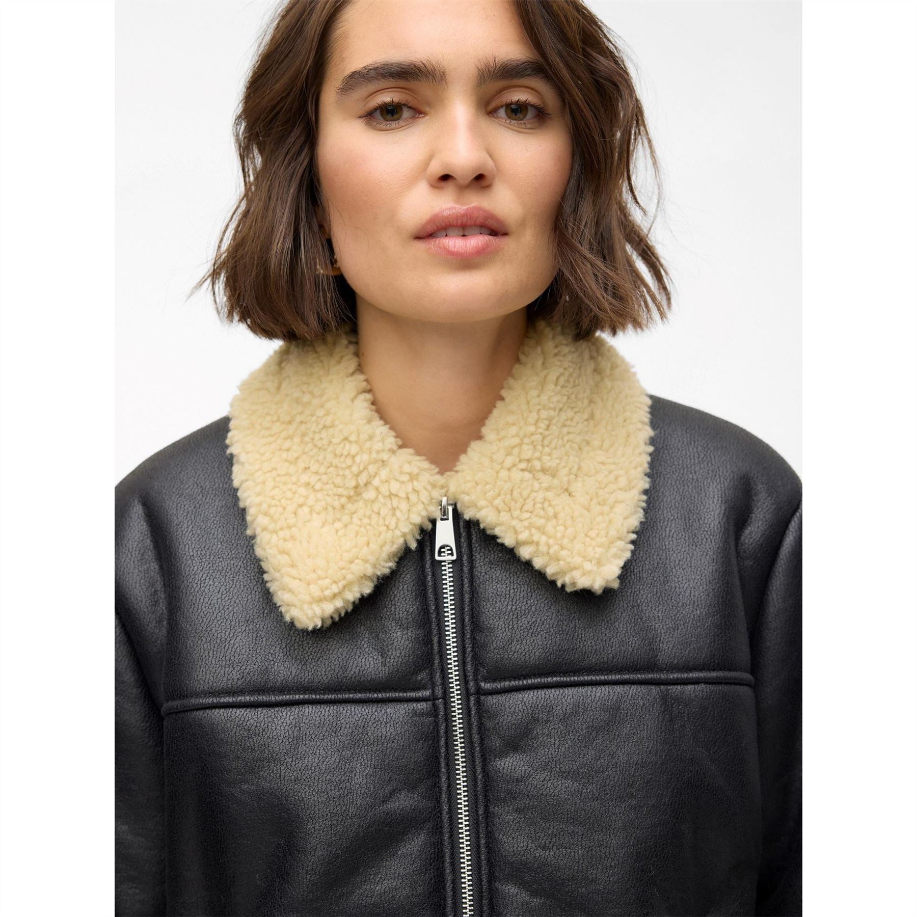 Vero Moda Kay Relaxed Fit Aviator Jacket