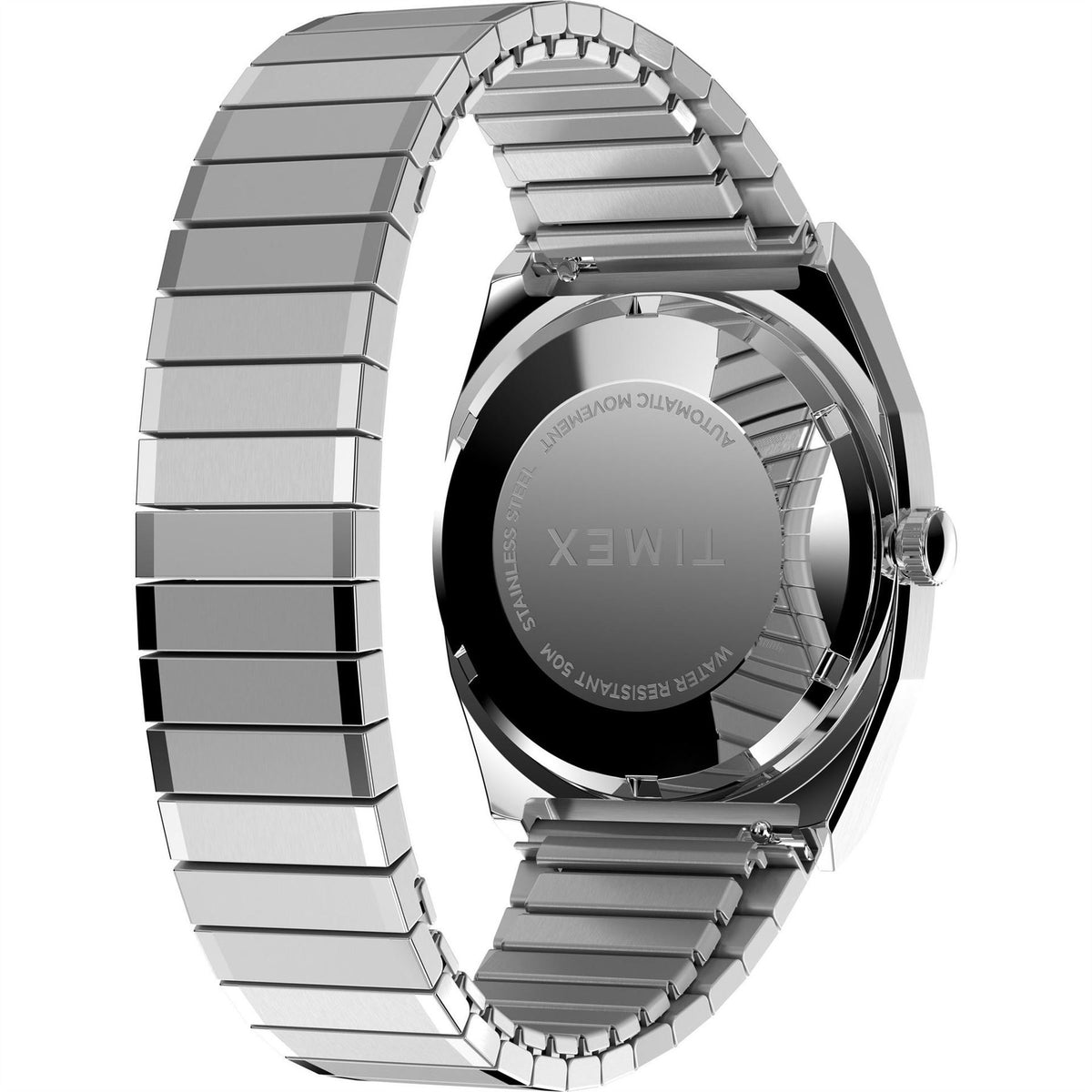 Timex Analogue Steel Bracelet Strap Watch