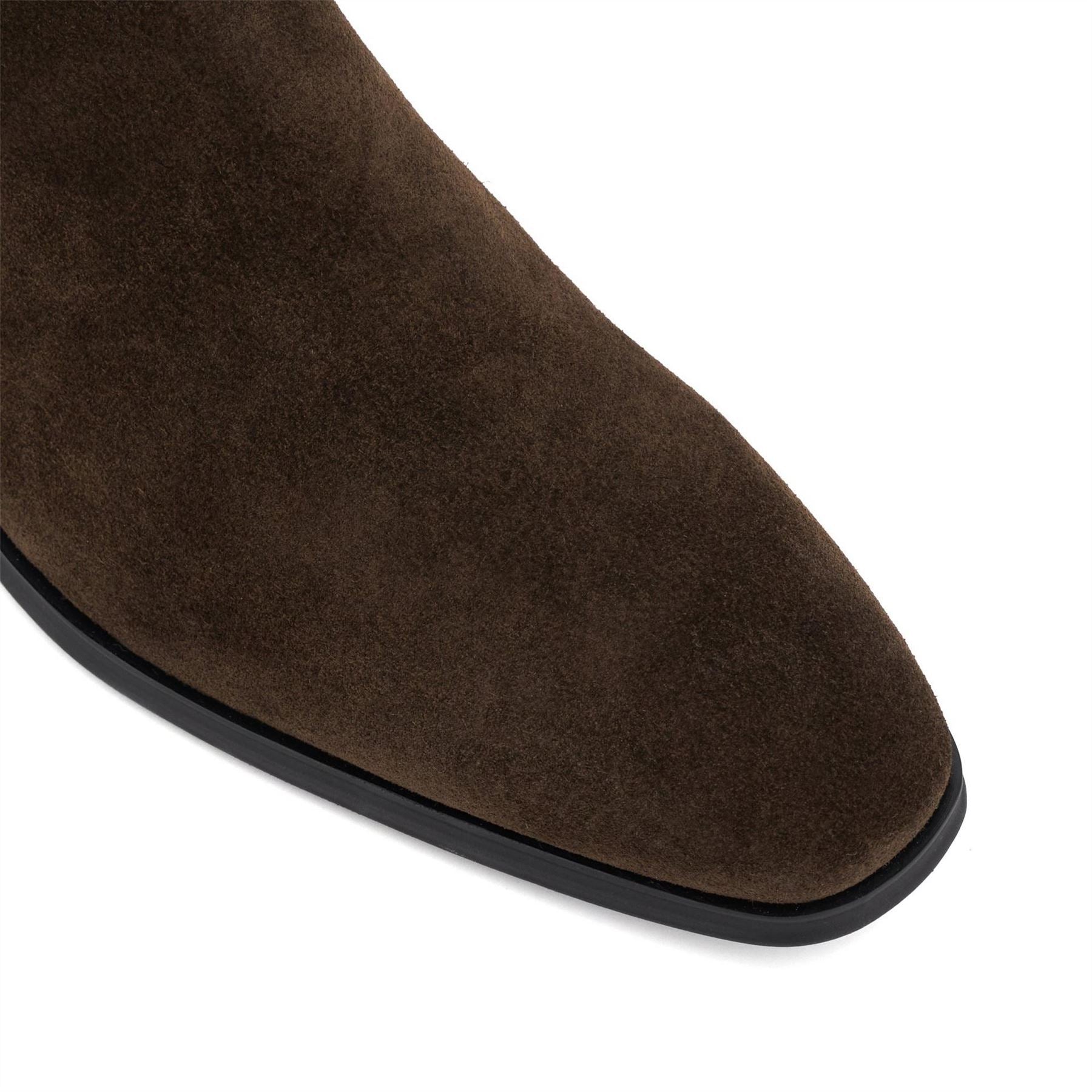 Dune London Lo Mandatory Low Heel Block Chelsea Boots