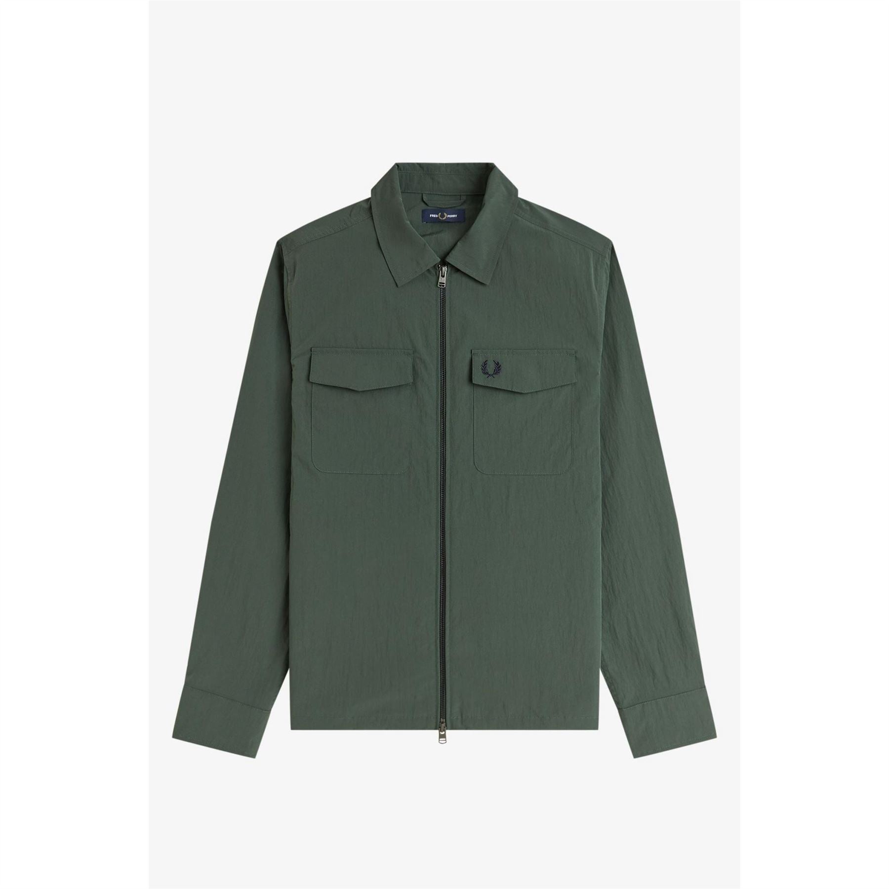 Fred Perry  Long Sleeve Zip Overshirt